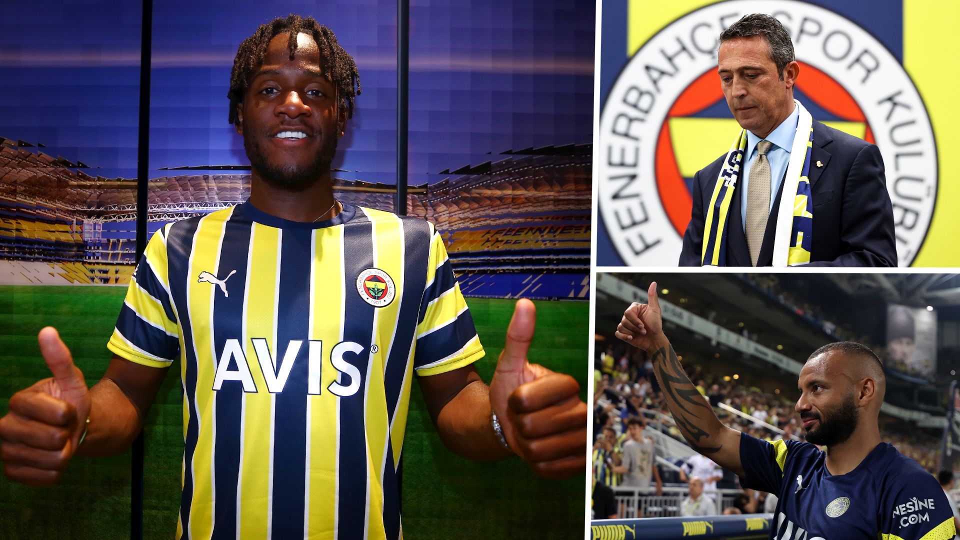 Michy Batshuayi & Ali Koc & Joao Pedro