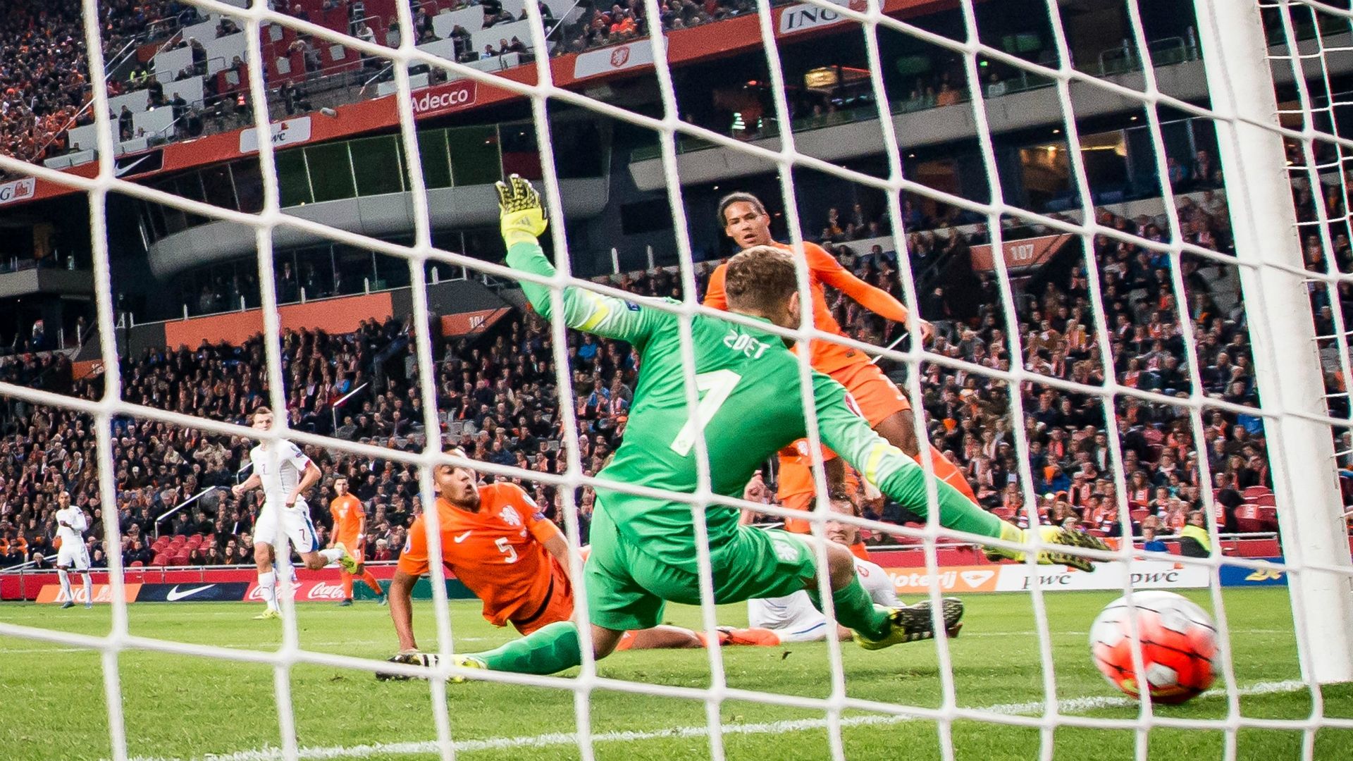 Zoet Van Dijk Netherlands Czech Republic EC Qualifier 10132015