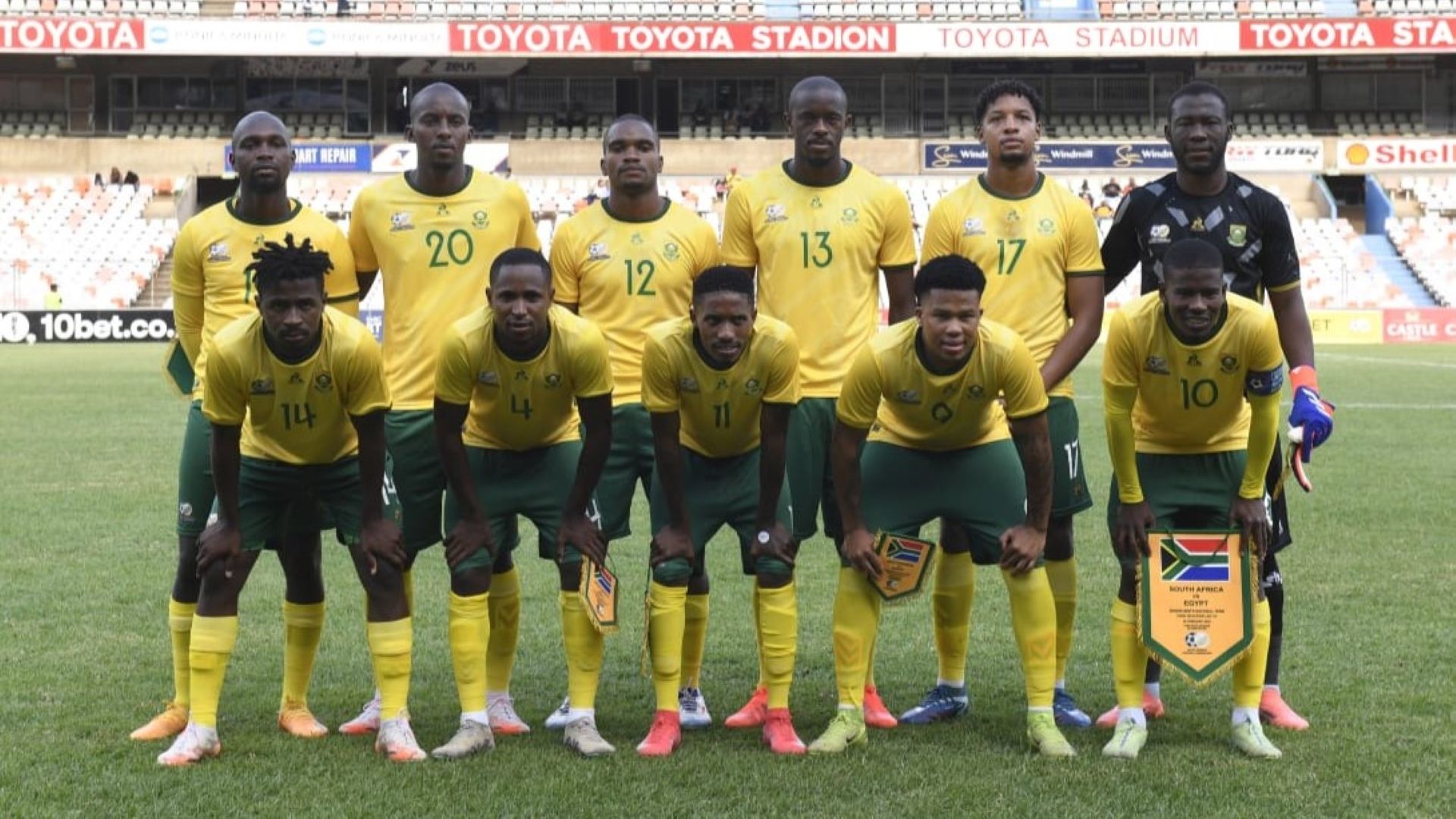 Bafana Bafana, Chan Qualifiers, March 2025. 