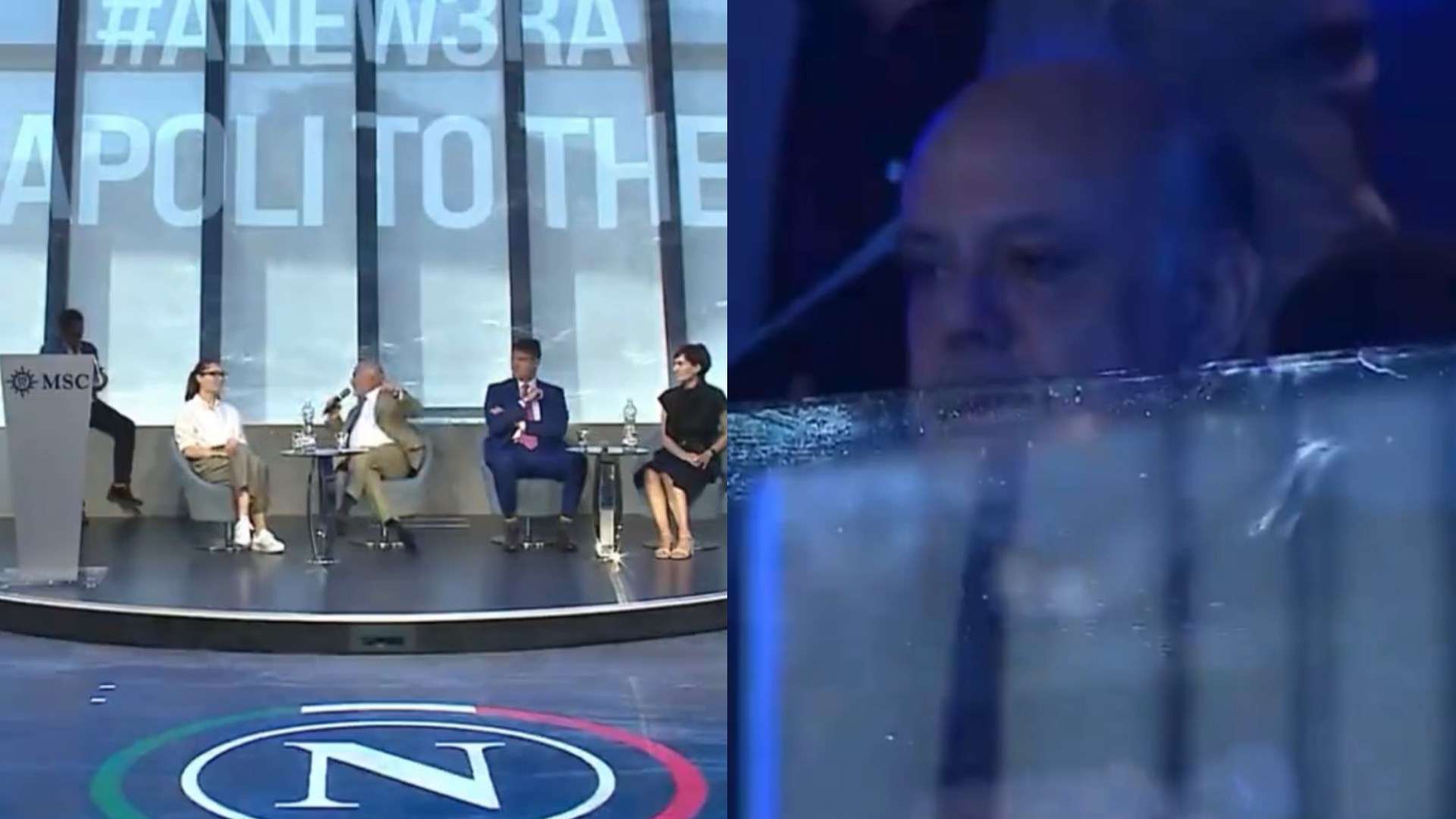 De Laurentiis Kiss Kiss Napoli