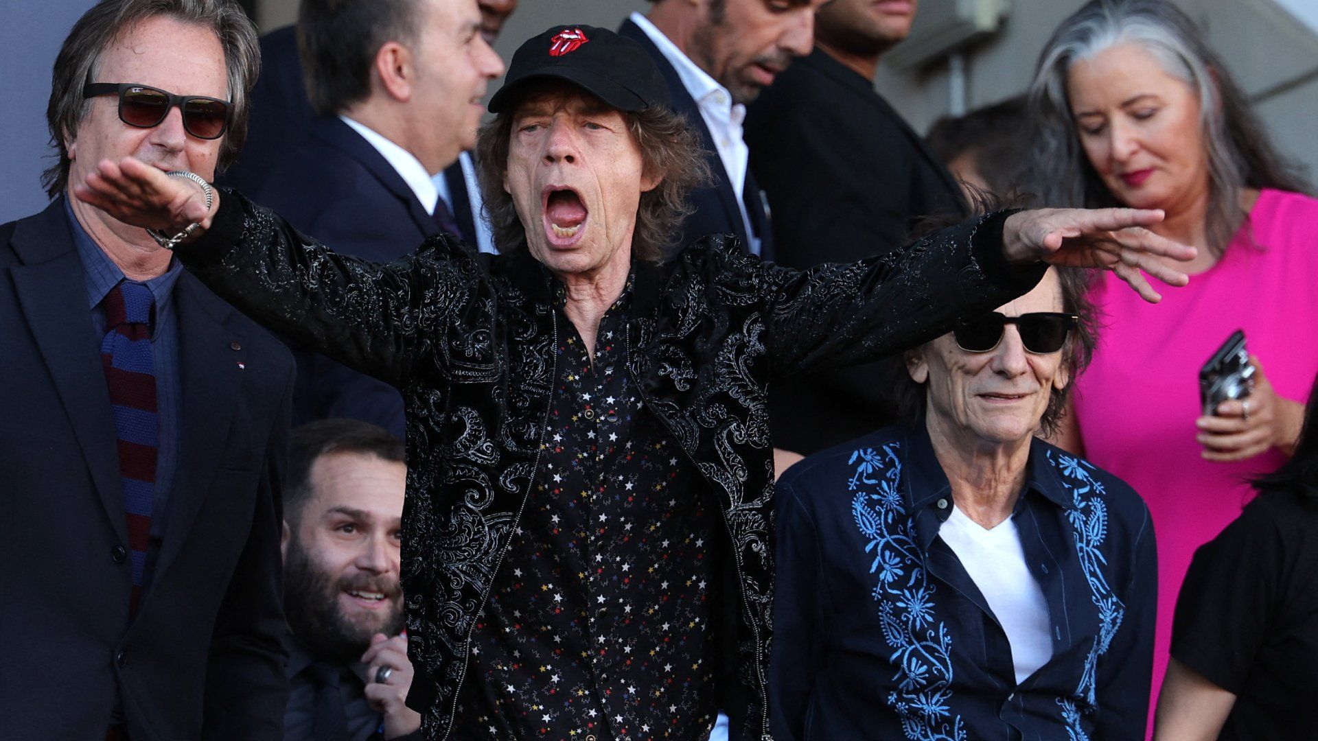 Mick Jagger Ronnie Wood Clasico 2023