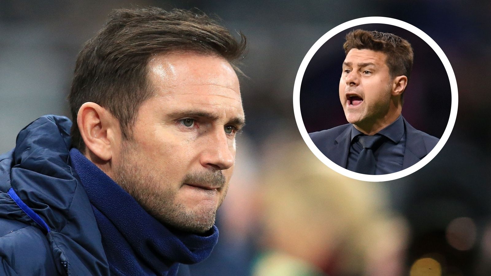 Frank Lampard, Mauricio Pochettino overlay