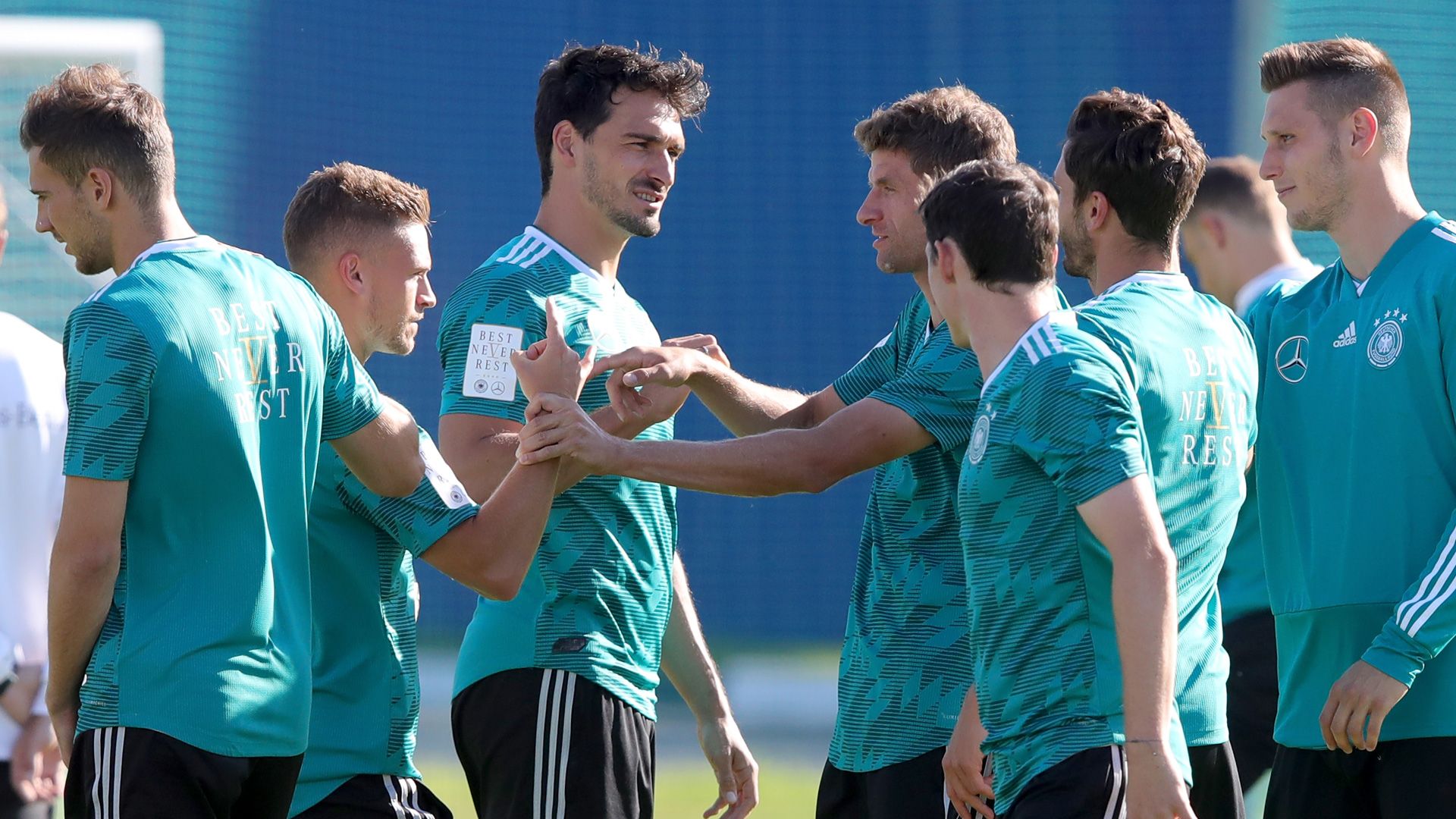 Germany training World Cup