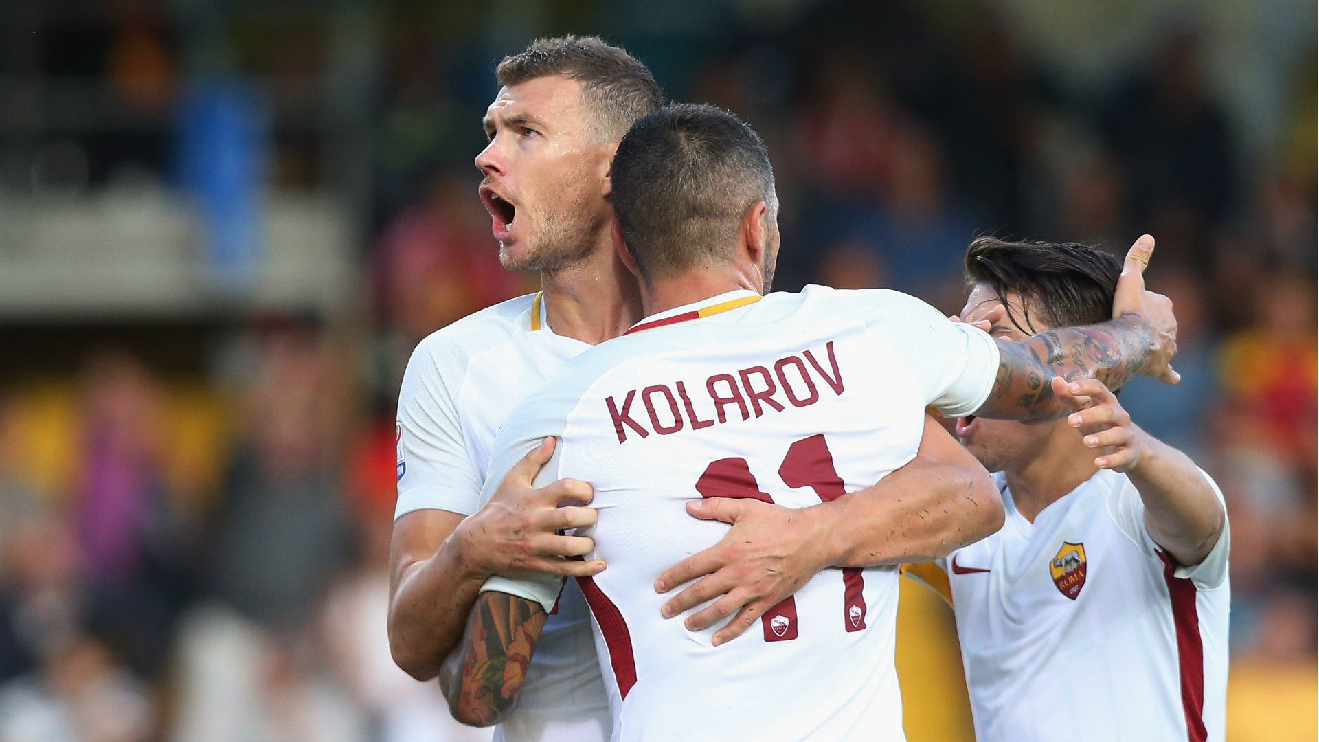 Edin Dzeko, Aleksandar Kolarov, Roma, Serie A, 20092017