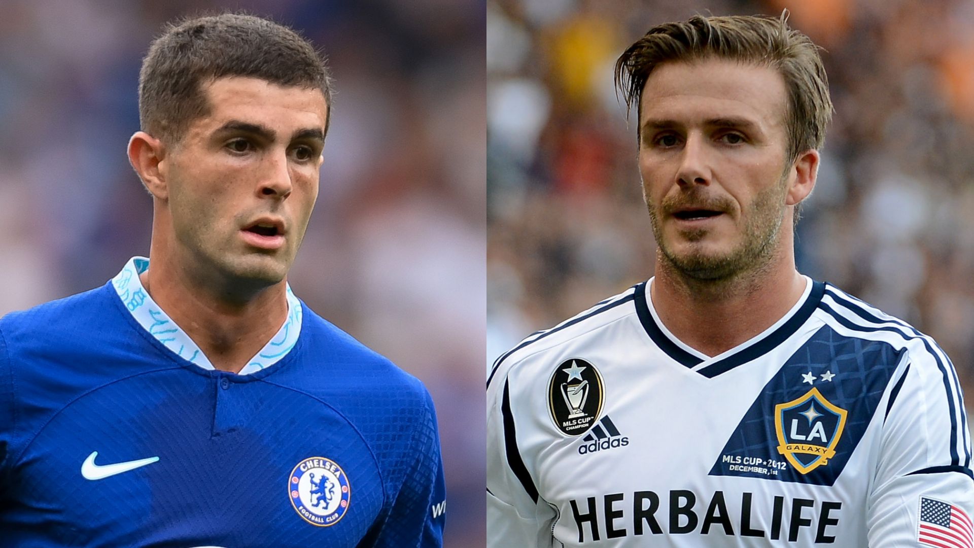 Christian Pulisic David Beckham