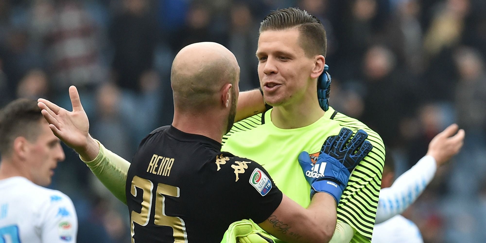 Reina Szczesny Napoli Roma