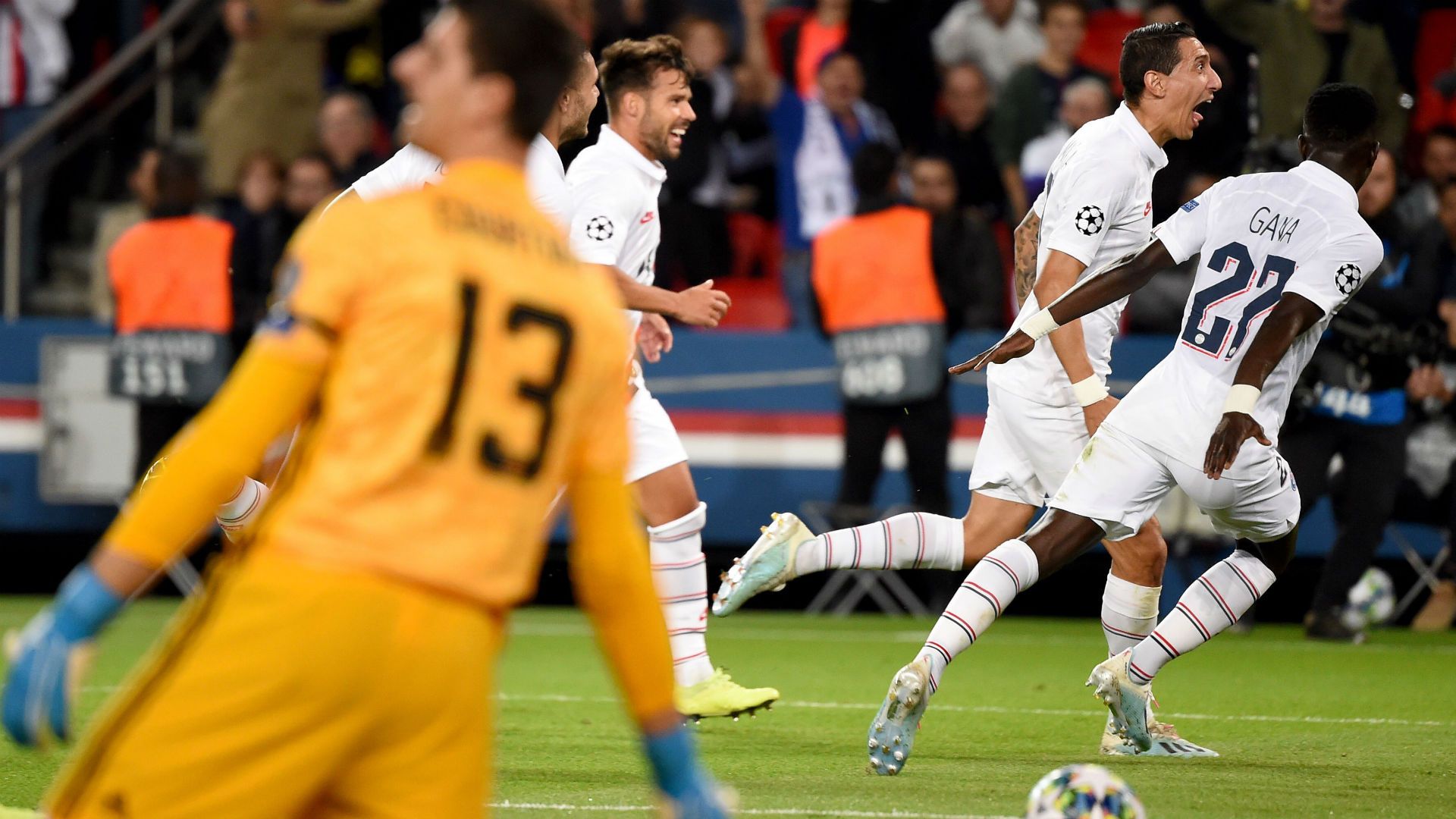Angel Di Maria PSG Real Madrid UEFA Champions League 18092019