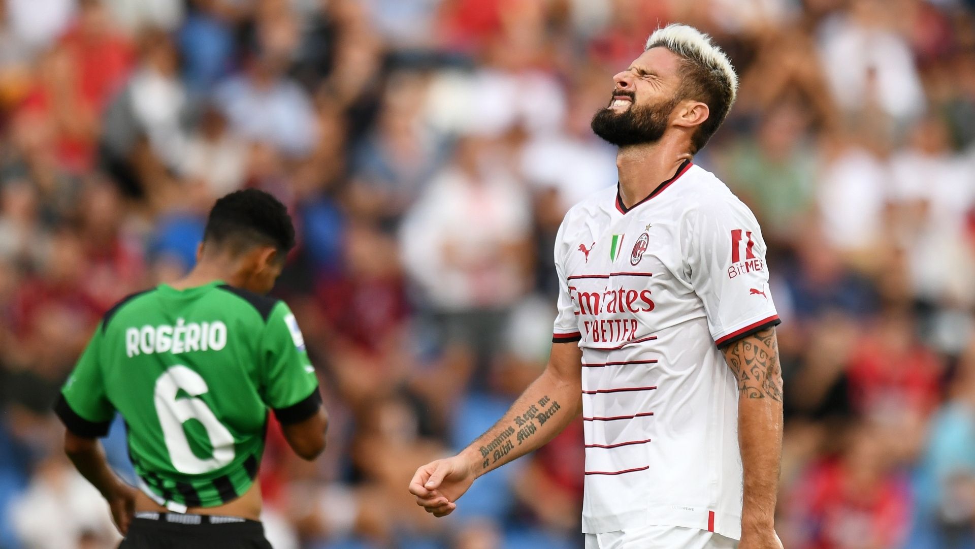 Giroud Sassuolo Milan
