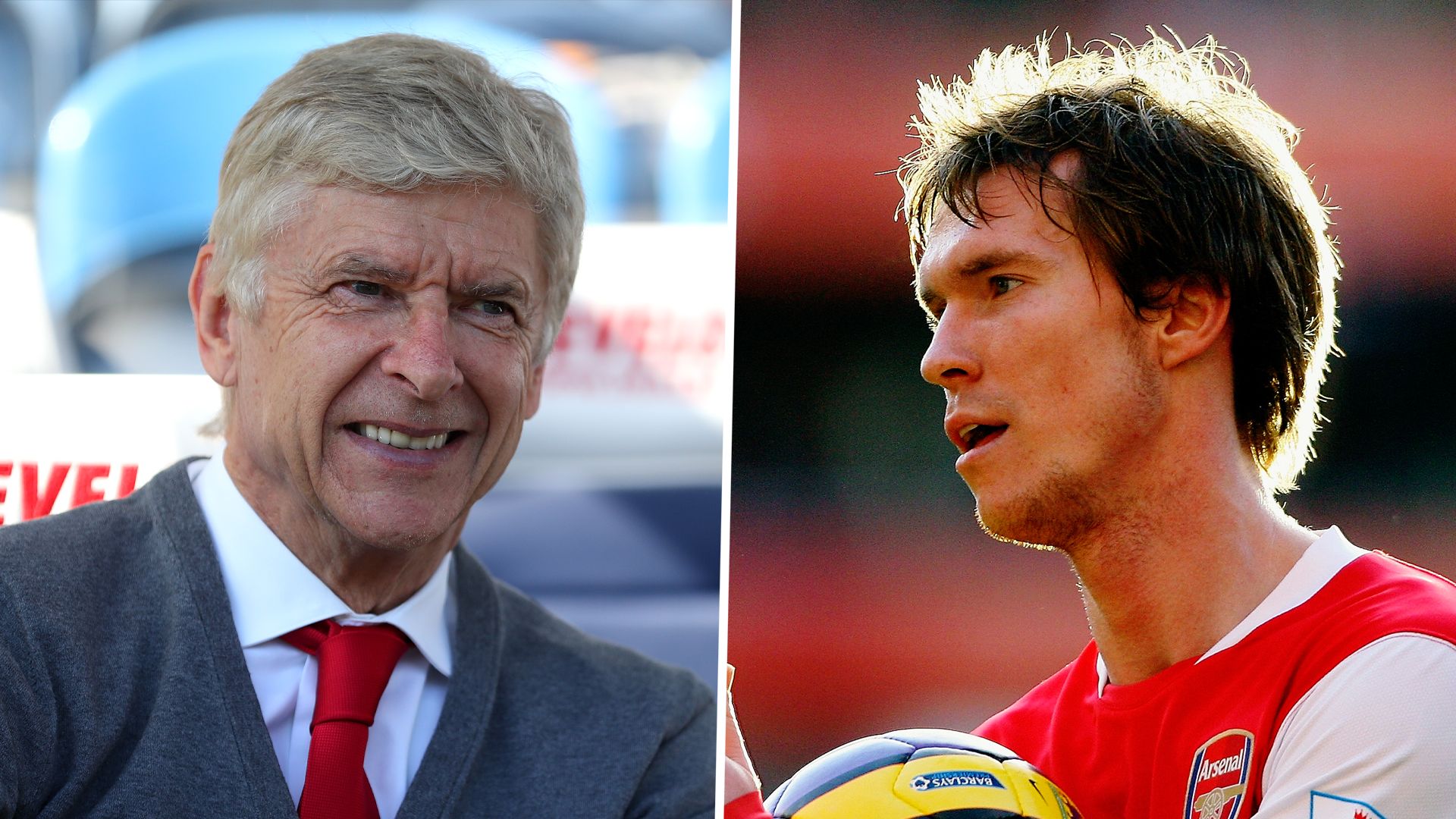 Arsene Wenger Alexander Hleb Arsenal composite