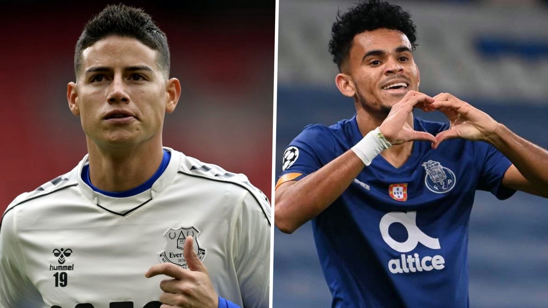 James Rodríguez Luis Díaz 2021