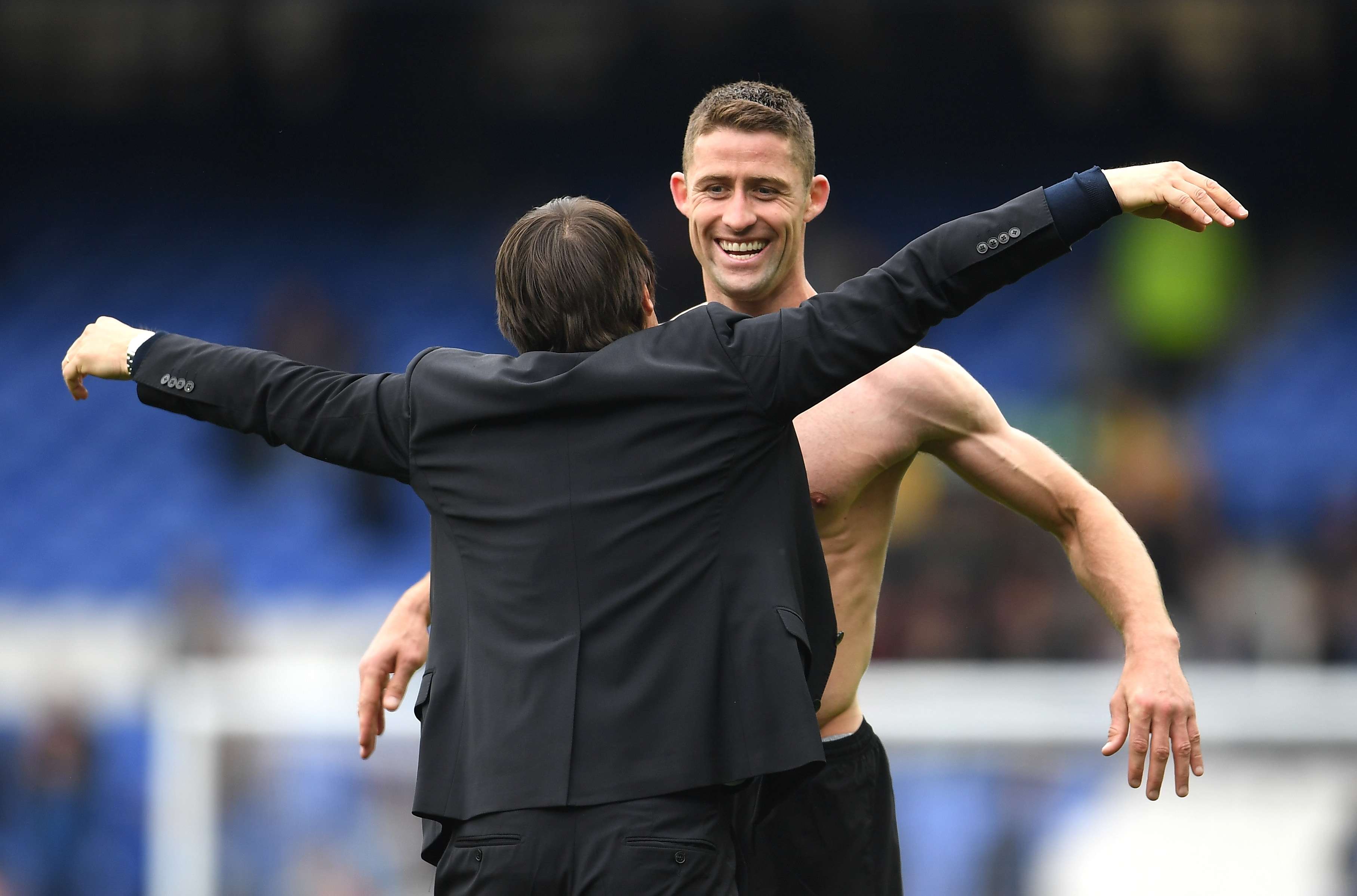 Gary Cahill Antonio Conte Chelsea