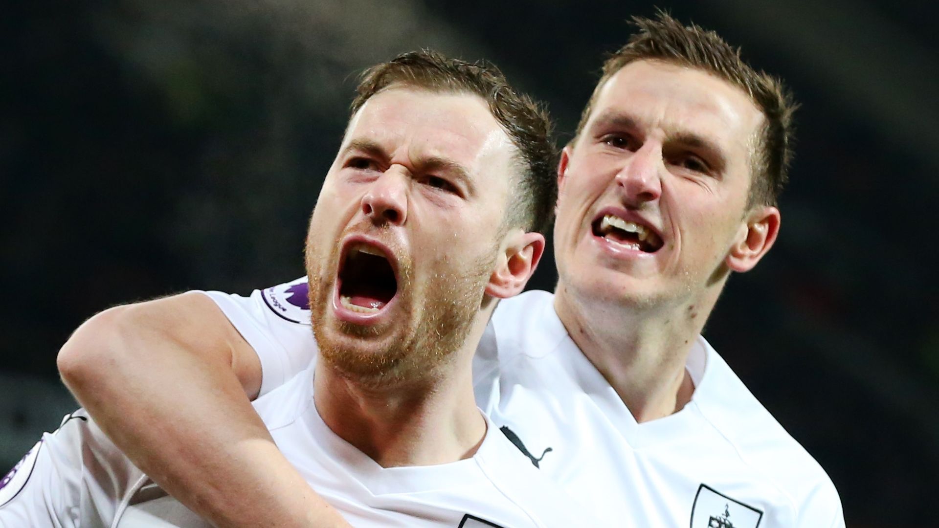 Ashley Barnes, Chris Wood, Burnley