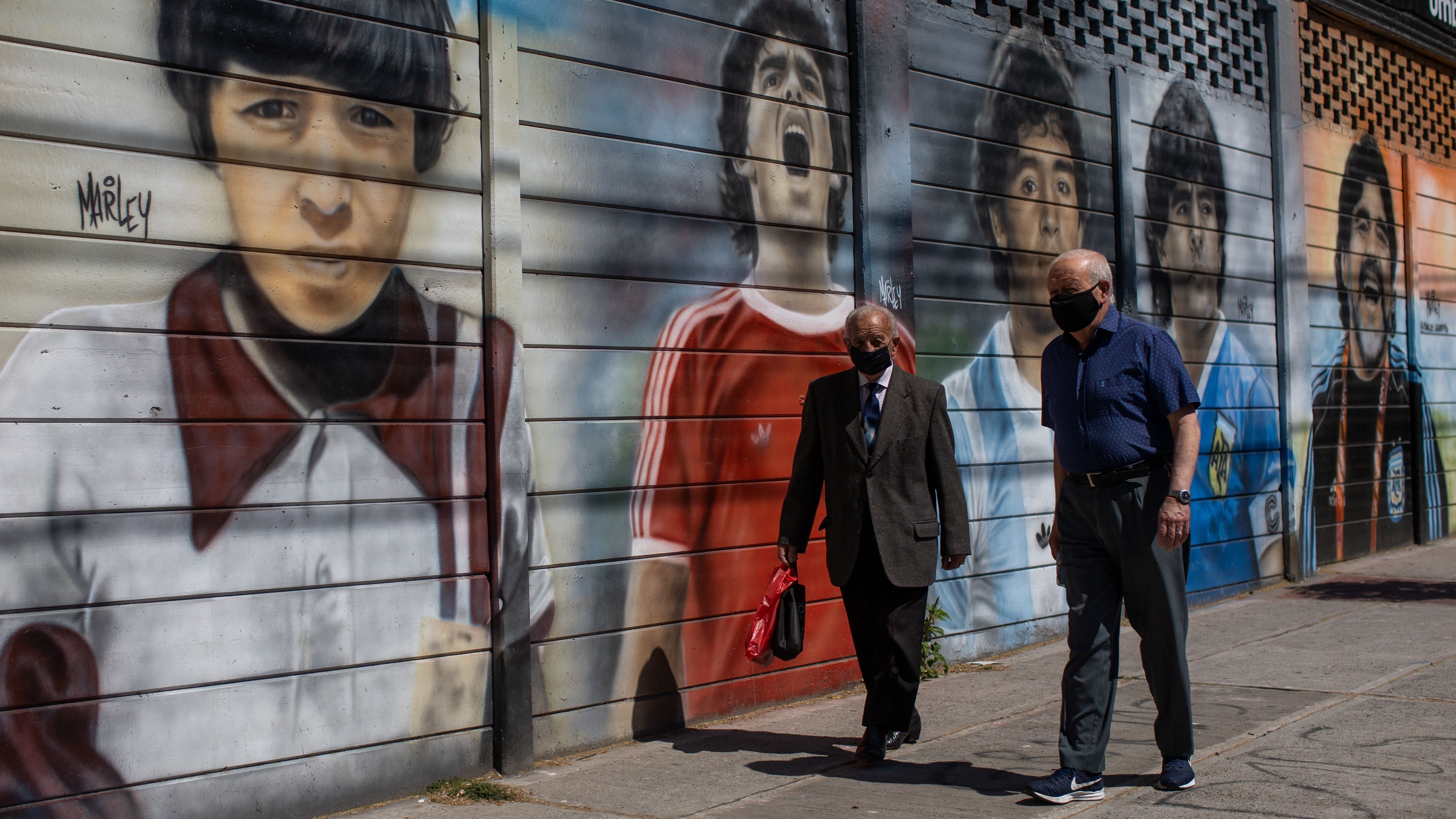 Diego Maradona mural