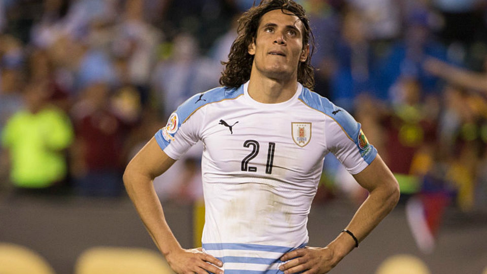 Edinson Cavani Uruguay 06092016