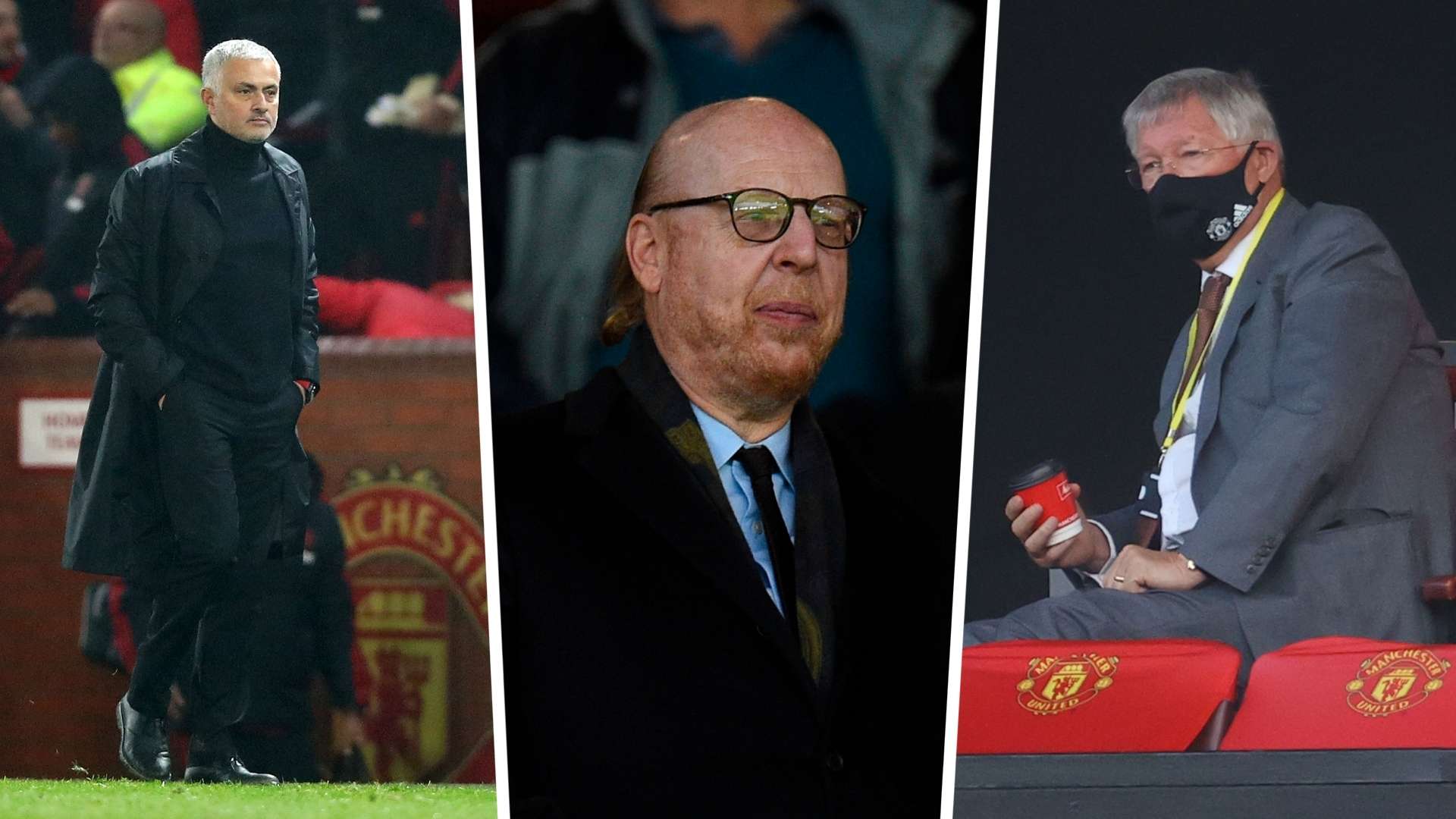 Alex Ferguson, Glazer, Mourinho
