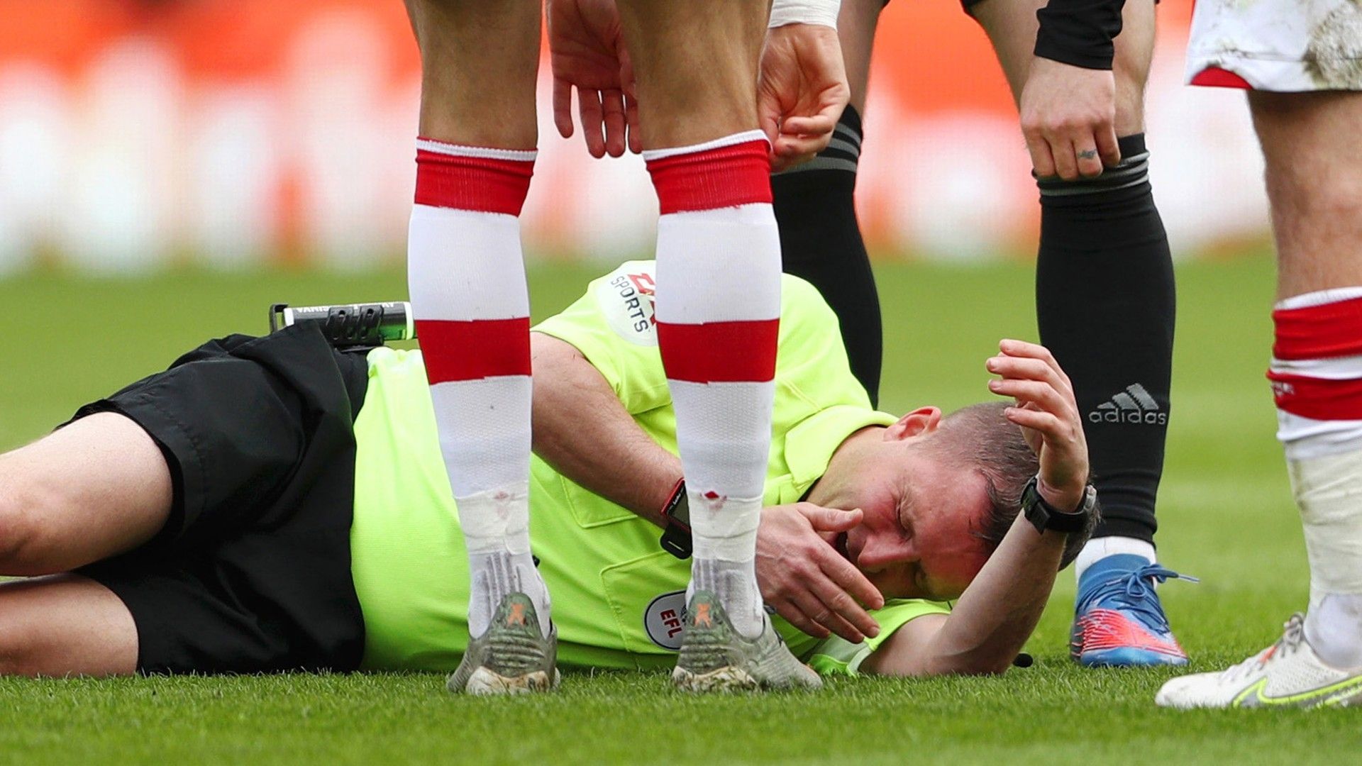 Injured Referee