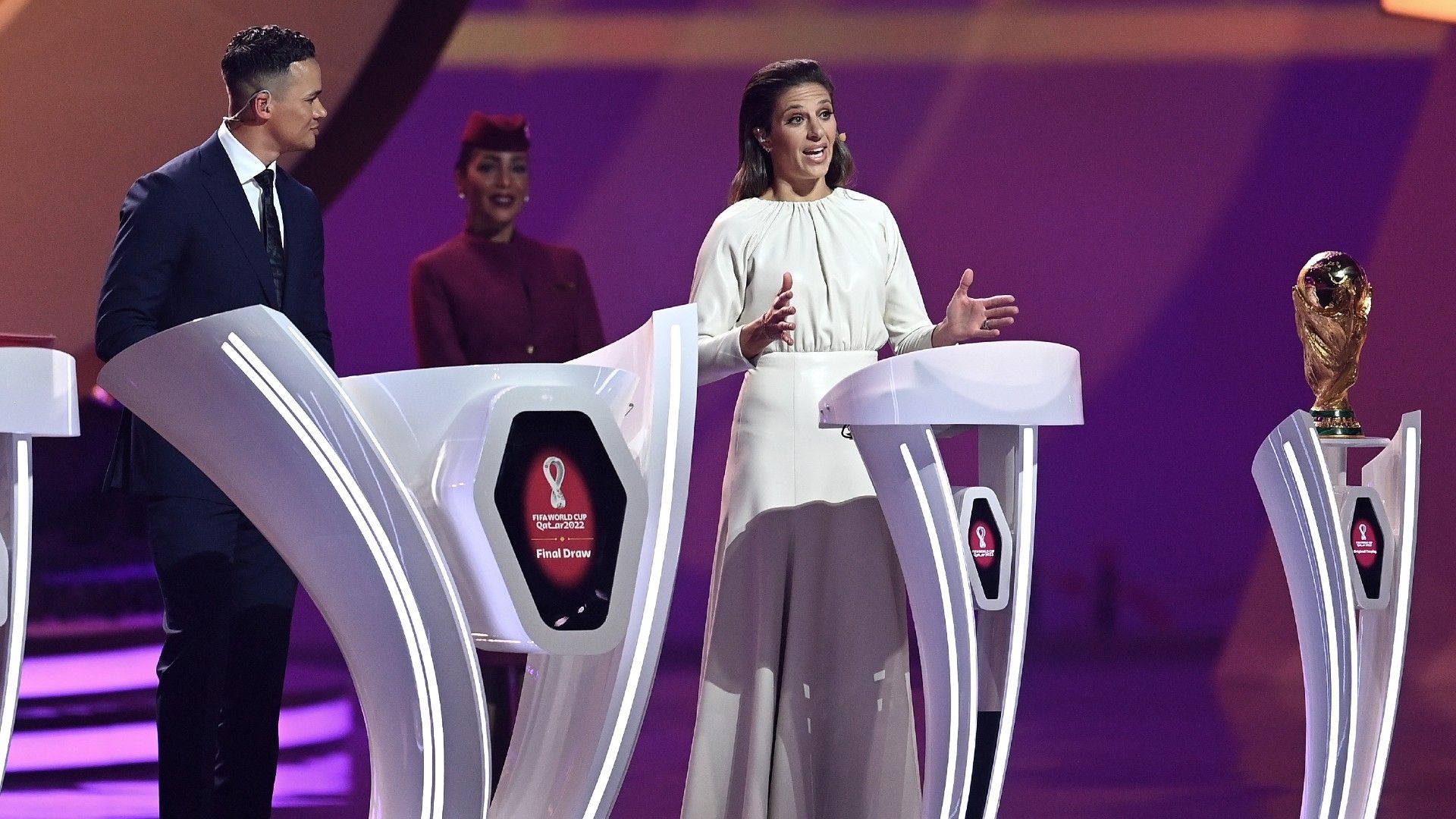 Carli Lloyd 2022 World Cup draw