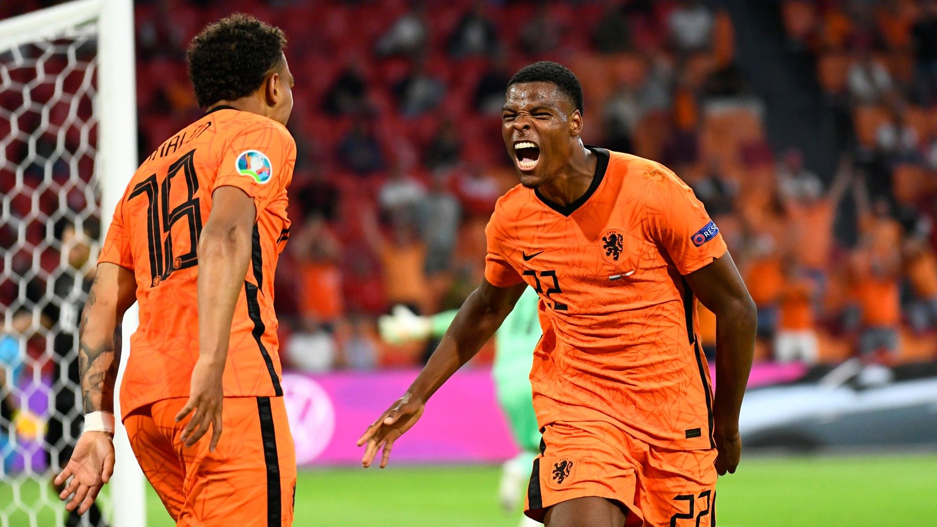 Denzel Dumfries Donyell Malen Netherlands Austria