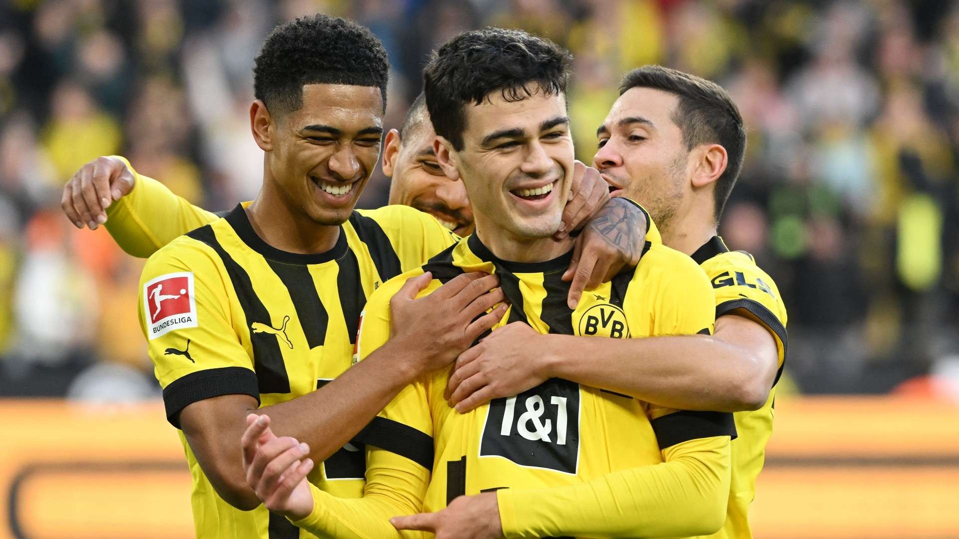 Giovanni Reyna Jude Bellingham Borussia Dortmund 2022-23
