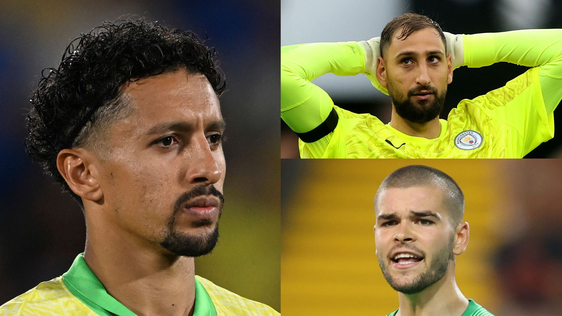 GFX Marquinhos Gianluigi Donnarumma Lucas Chevalier