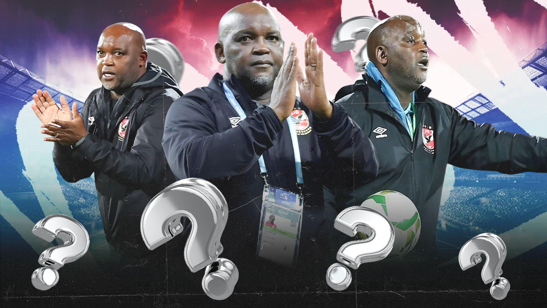 South African coach Pitso Mosimane 16-9