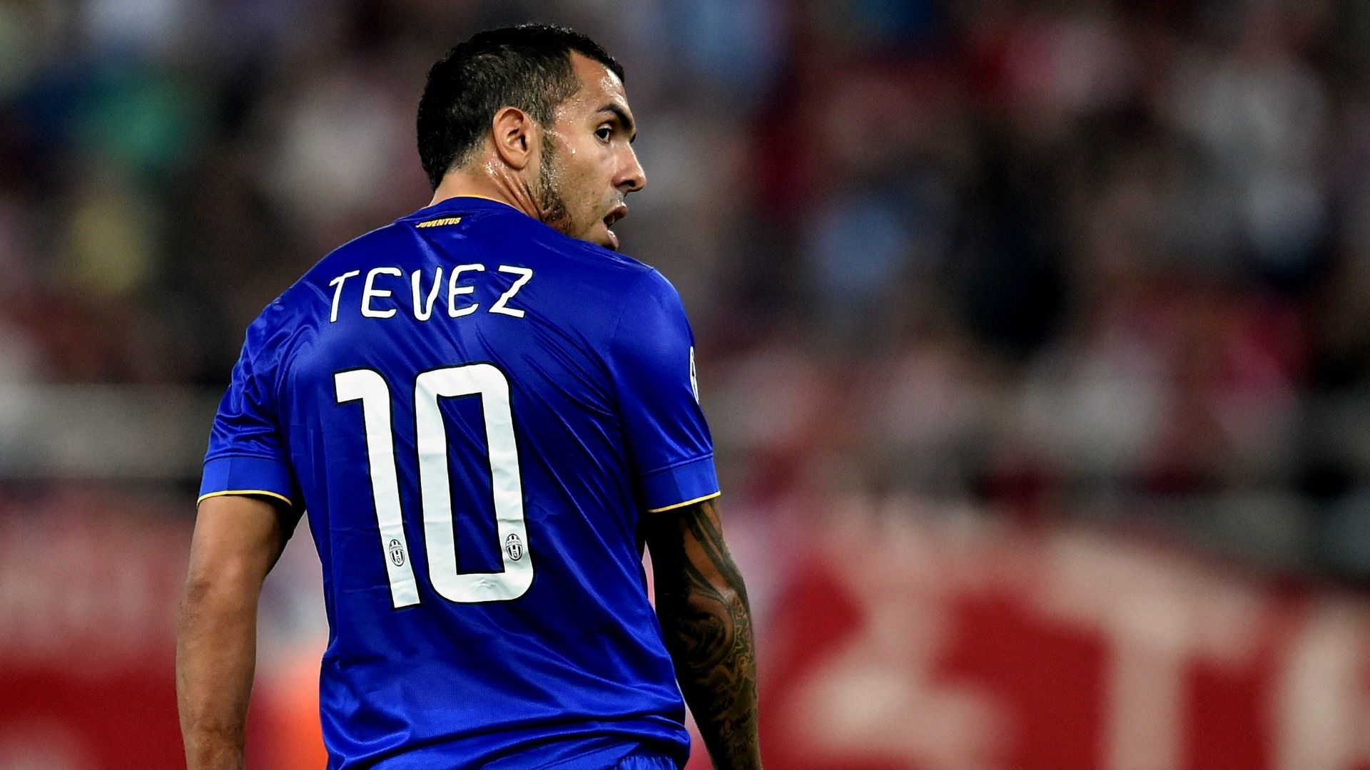 Carlos Tevez Olympiacos Juventus Champions League