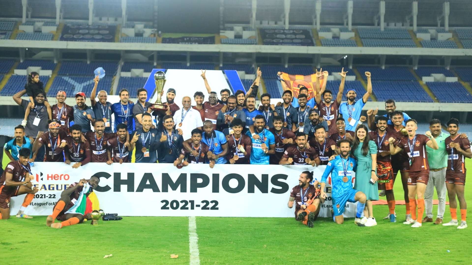 Gokulam Kerala I-League 2021-22 champions
