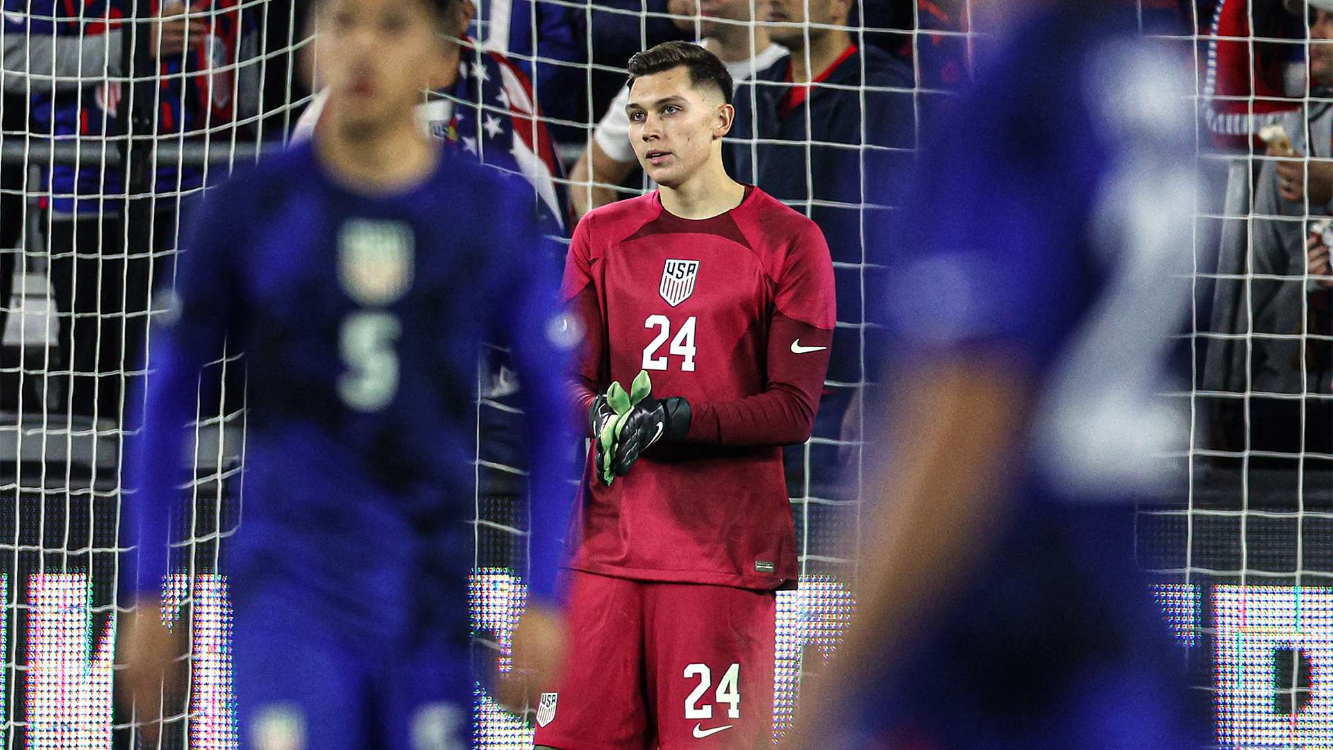 Gaga Slonina USMNT Serbia friendly 2023