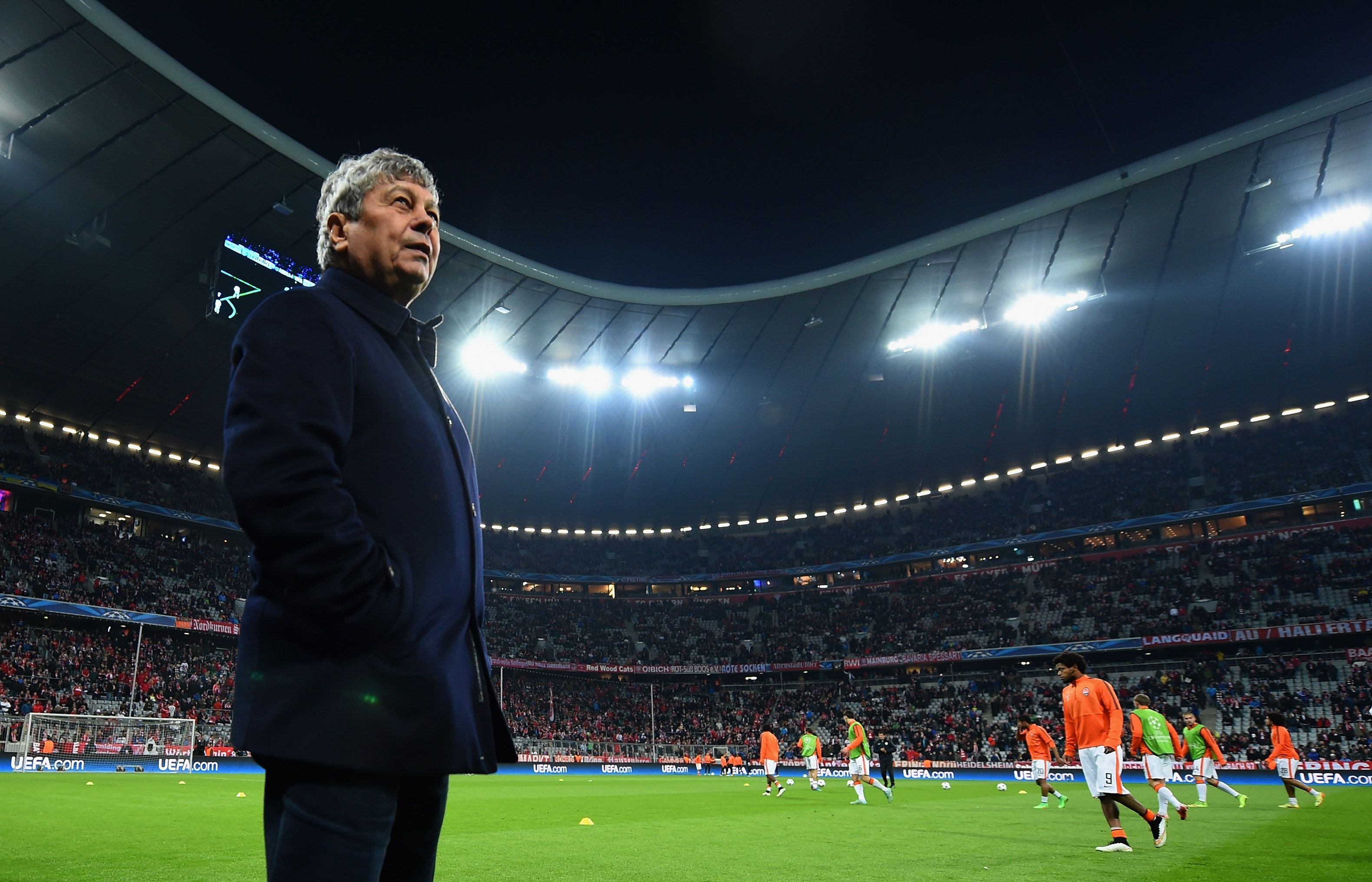 Mircea Lucescu Bayern Munchen Shakhtar Donetsk 03/11/15