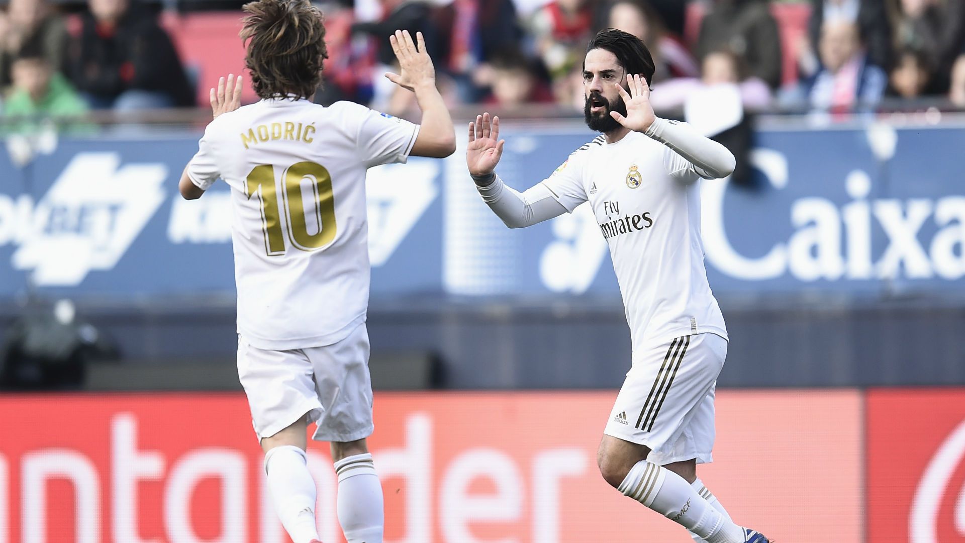 Modric Isco Osasuna Real Madrid LaLiga