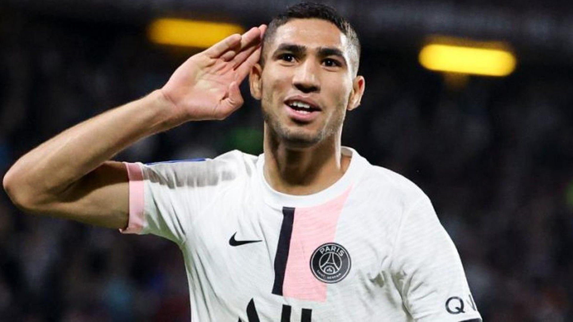 Morocco Achraf Hakimi of PSG.