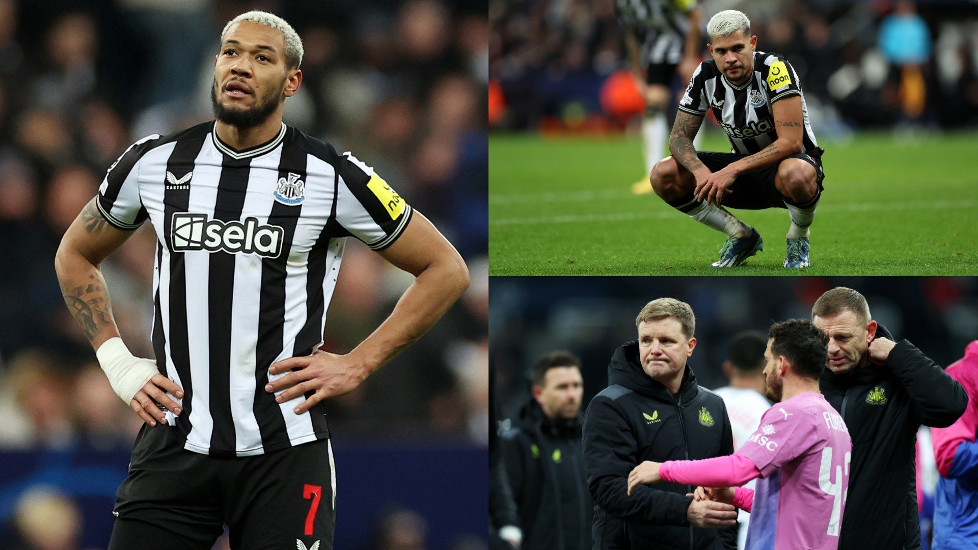 Joelinton-Newcastle-Guimaraes-Howe