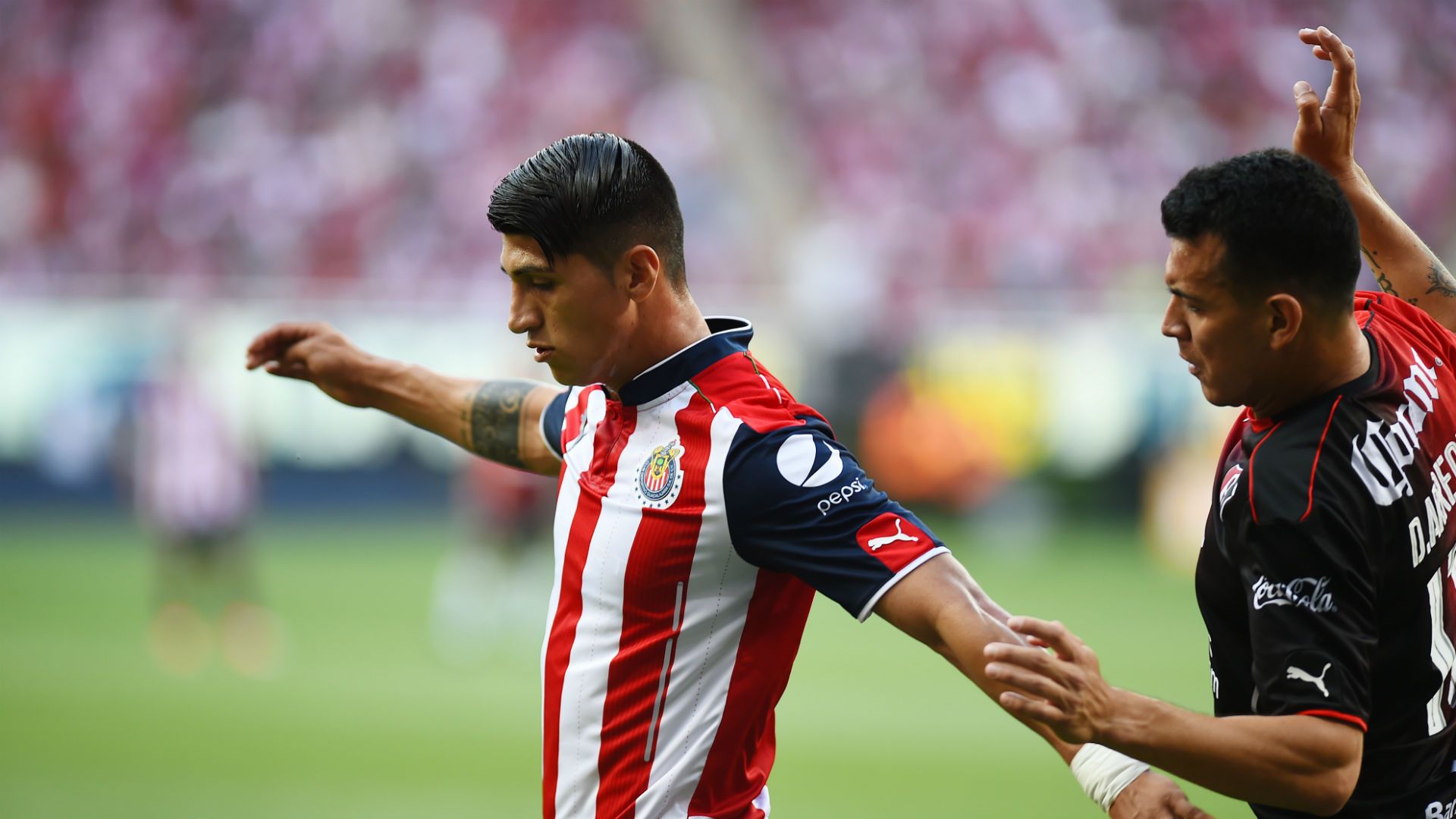 Alan Pulido vs Atlas 4tos de final Clausura 2017