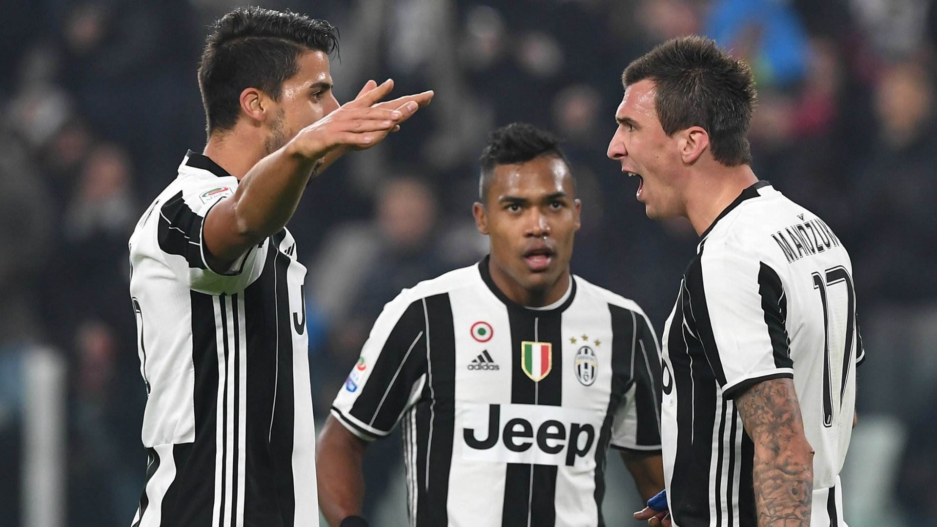 Khedira Mandzukic Juventus