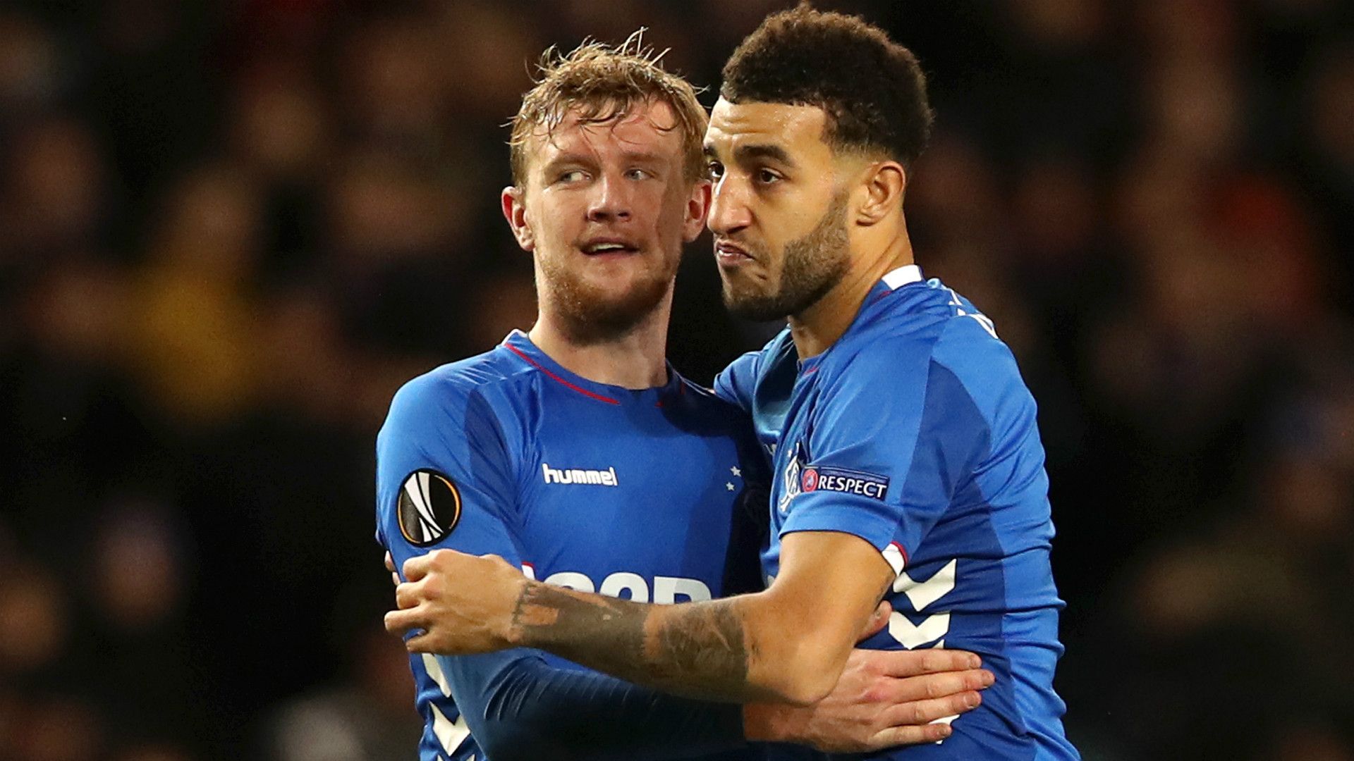 Joe Worrall Connor Goldson Rangers 2018
