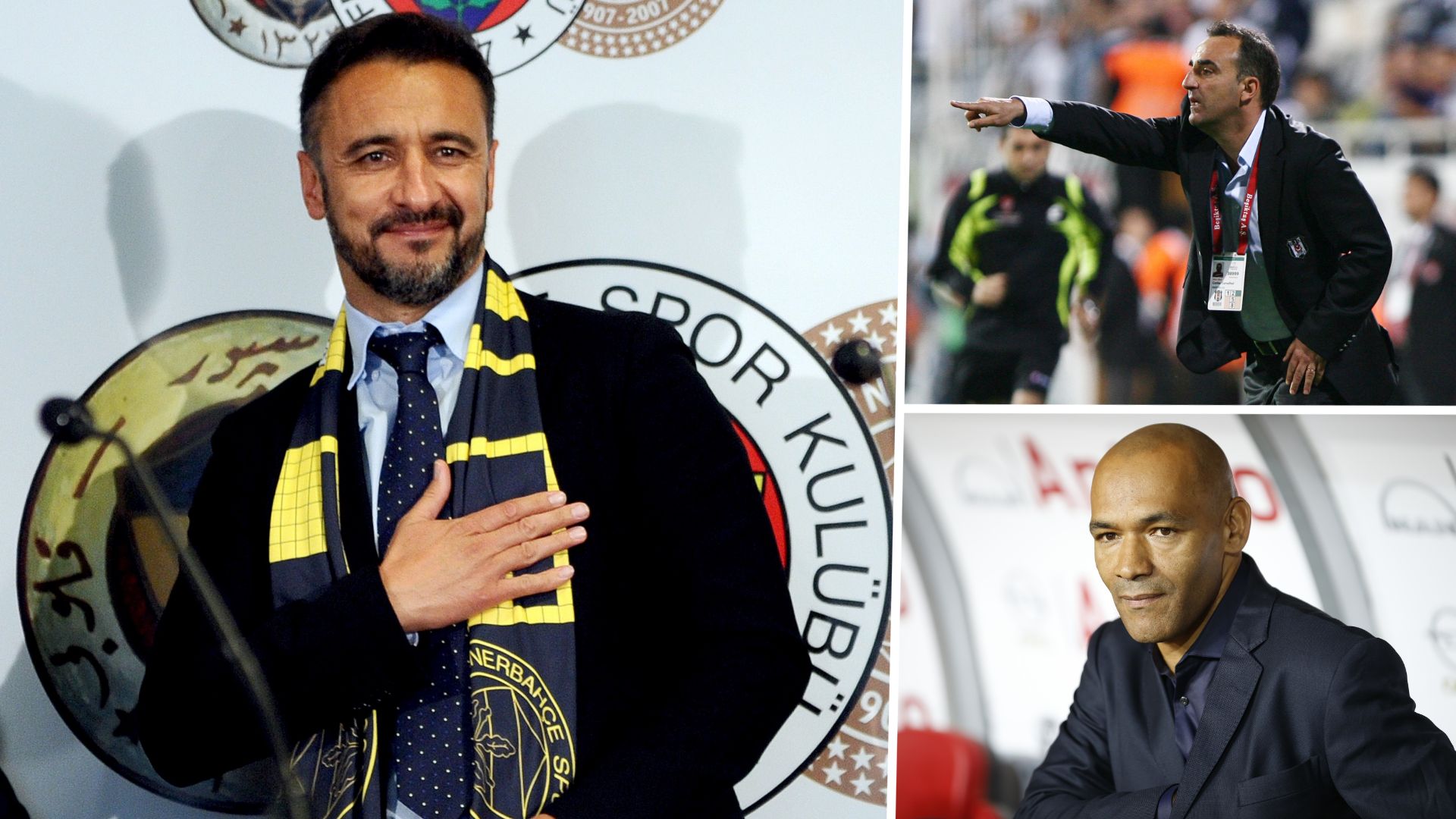 Vitor Pereira, Carlos Carvalhal, Jose Morais