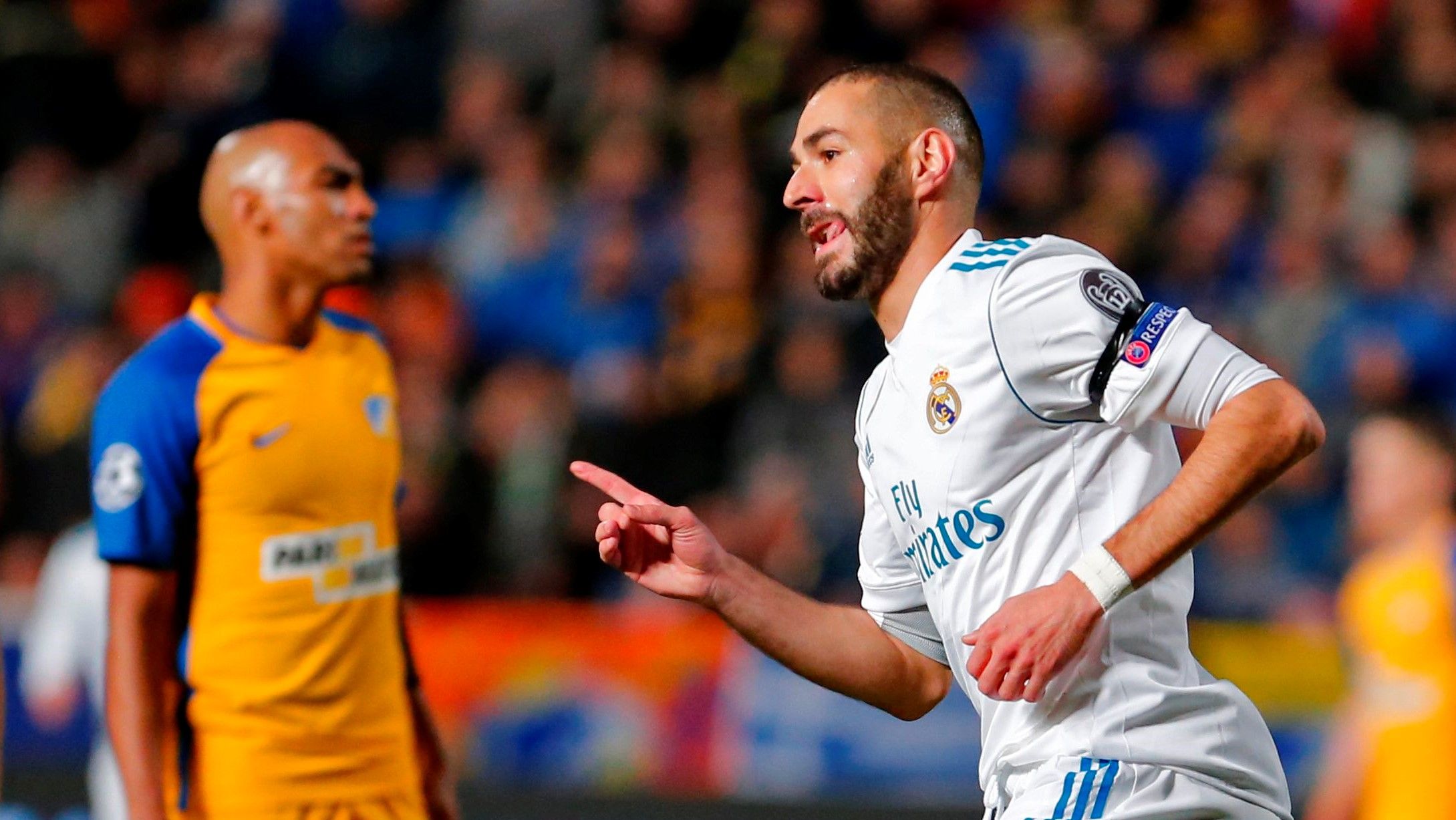 Karim Benzema APOEL Real Madrid UCL 21112017