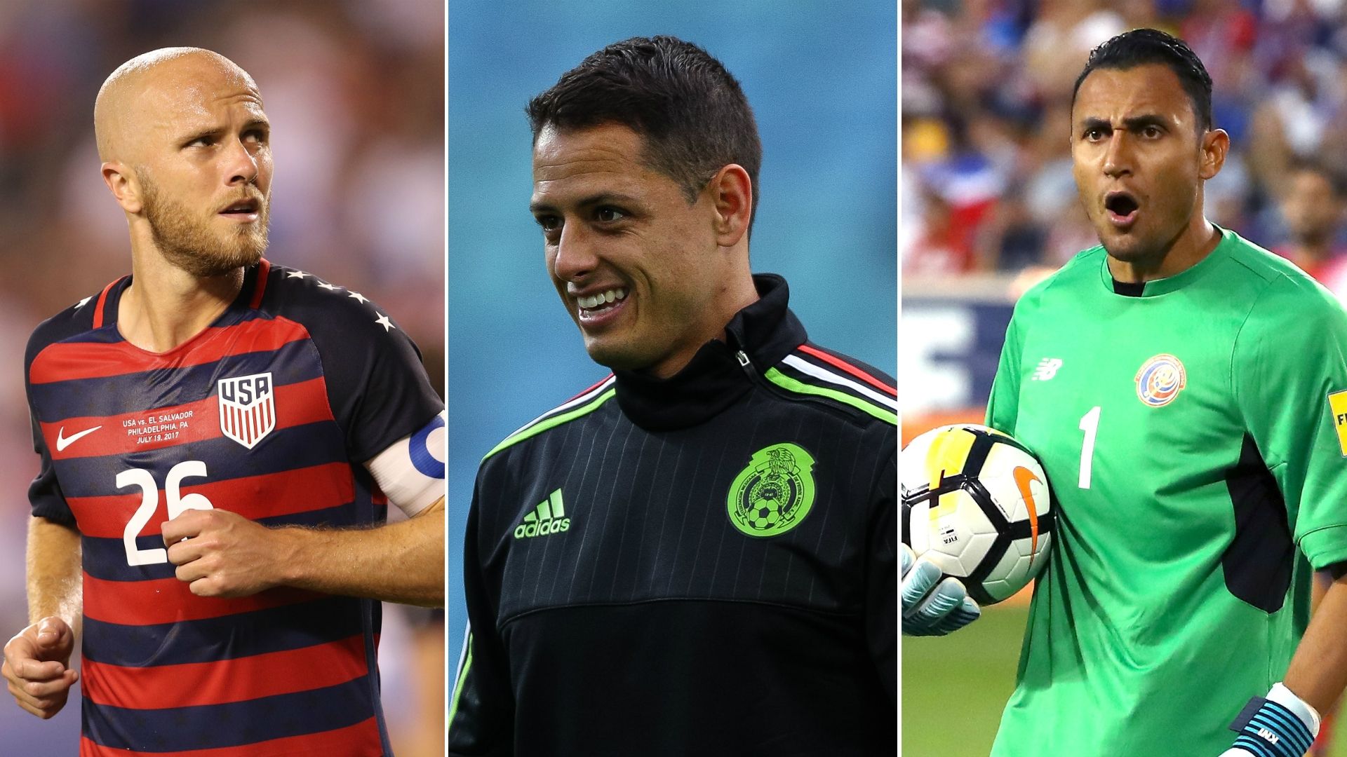 Bradley - Chicharito - Keylor Navas