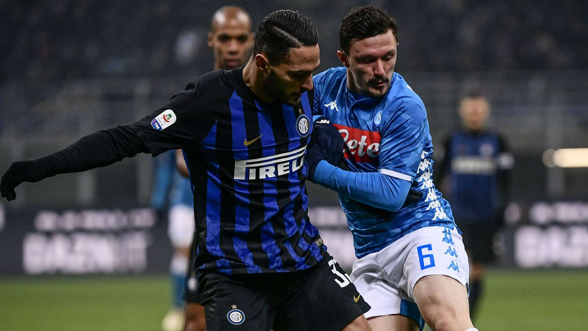 D'Ambrosio Mario Rui Inter Napoli Serie A