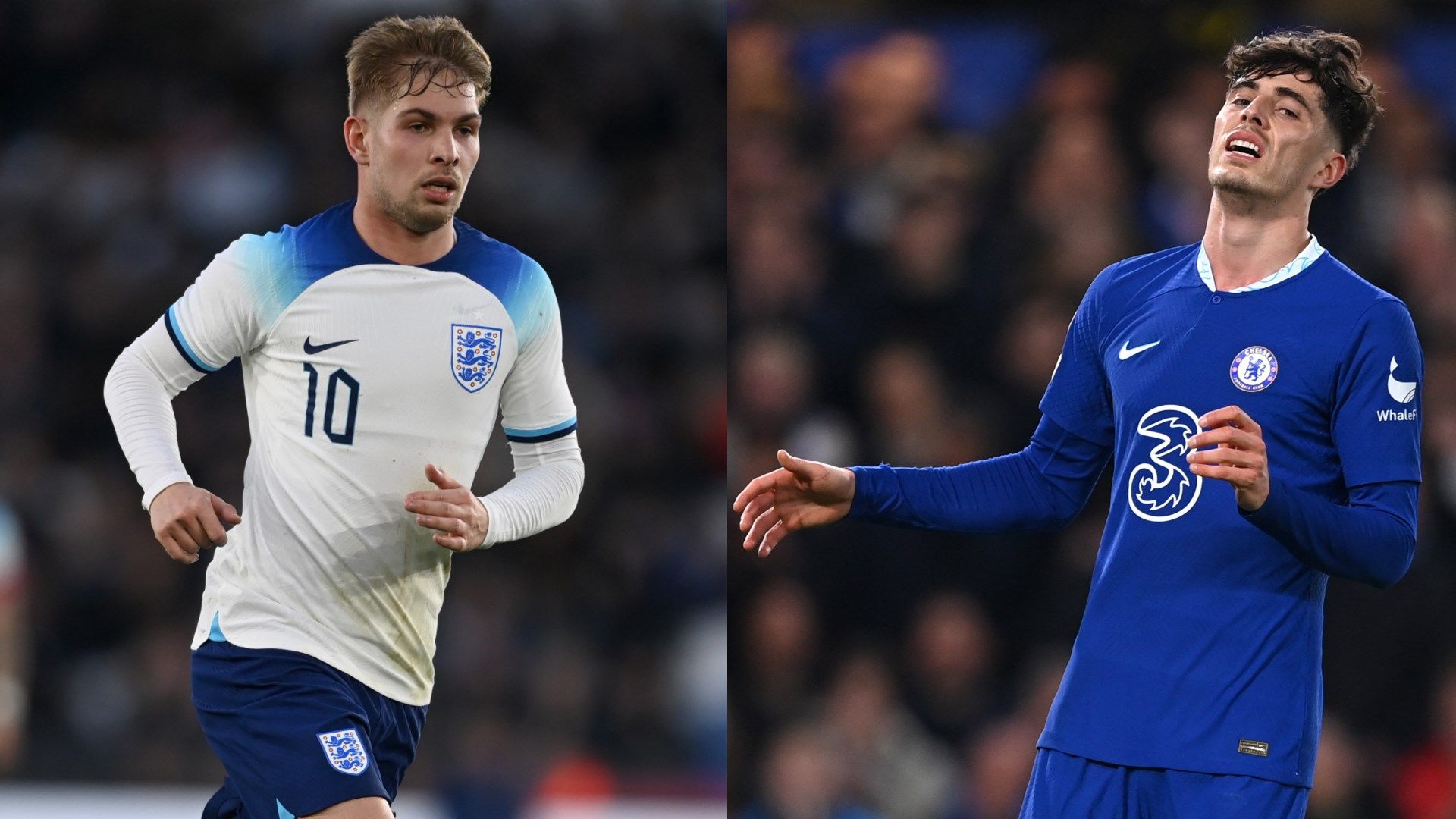 Emile Smith Rowe Kai Havertz England Chelsea GFX