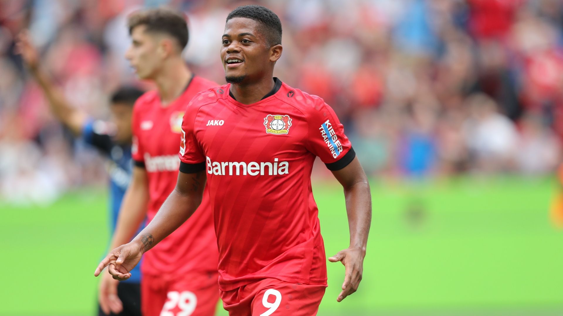 leon bailey bayer leverkusen 2019
