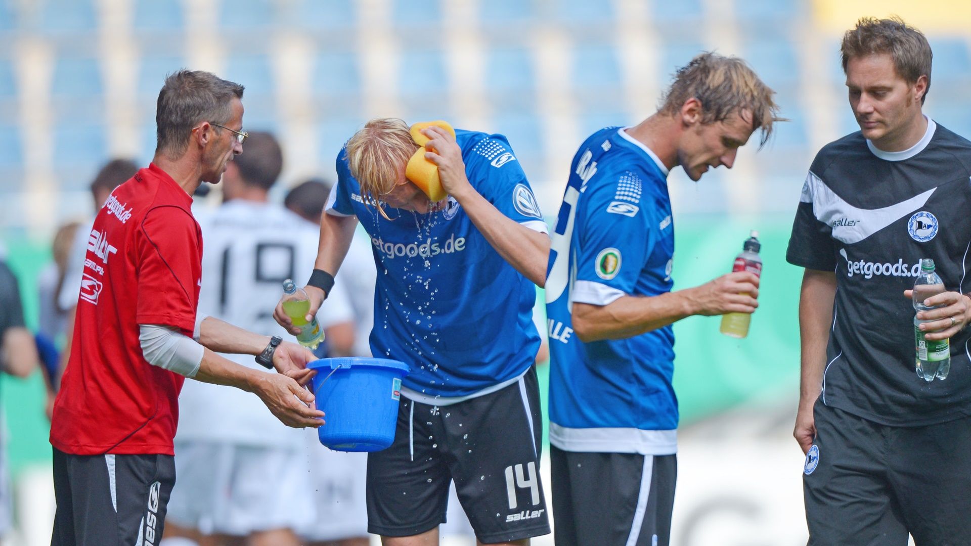 Physical Coach Nils Haacke | Arminia Bielefeld v Preussen Muenster - 3. Liga 2012/13