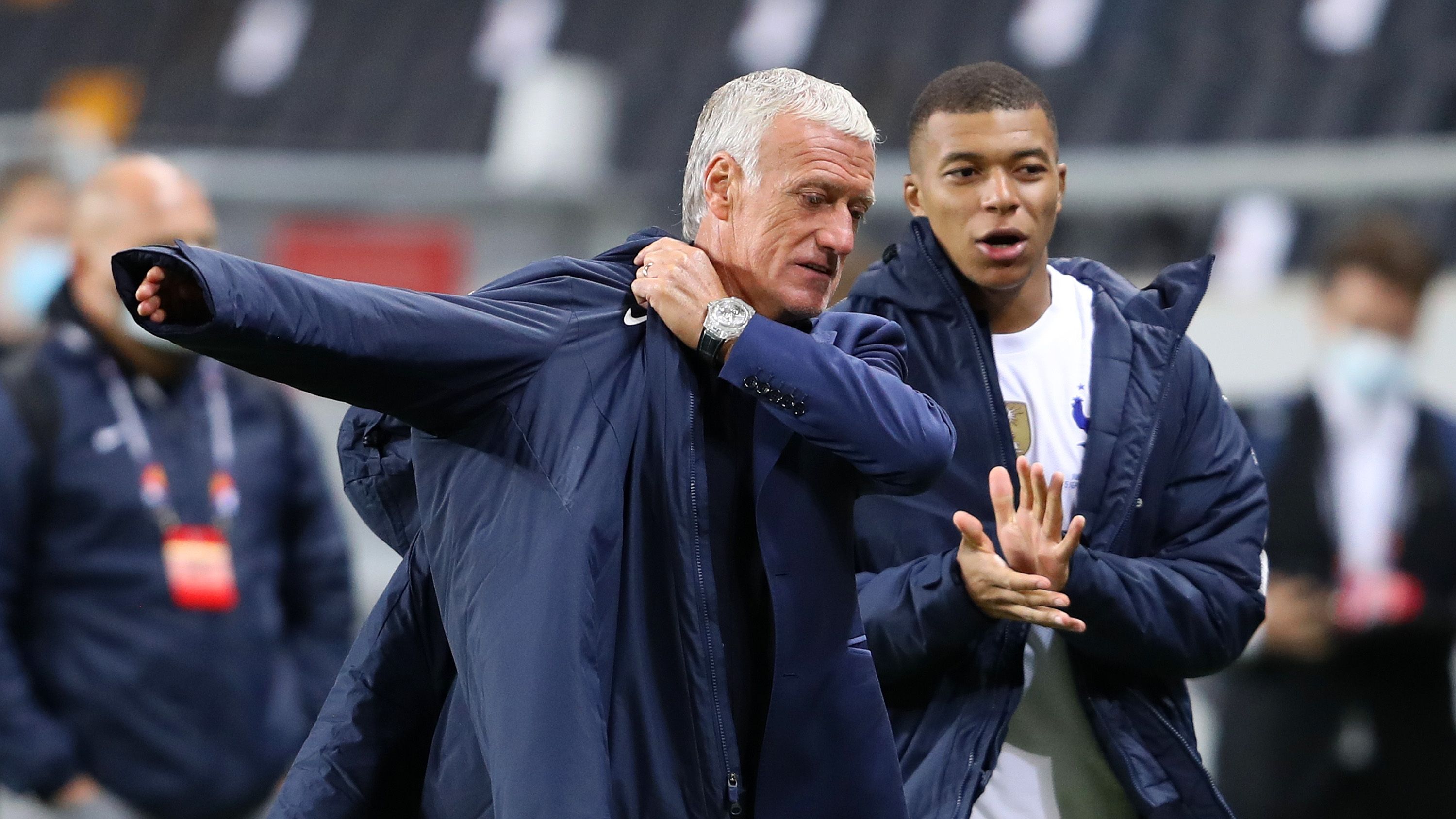 Deschamps/Mbappe France 2020