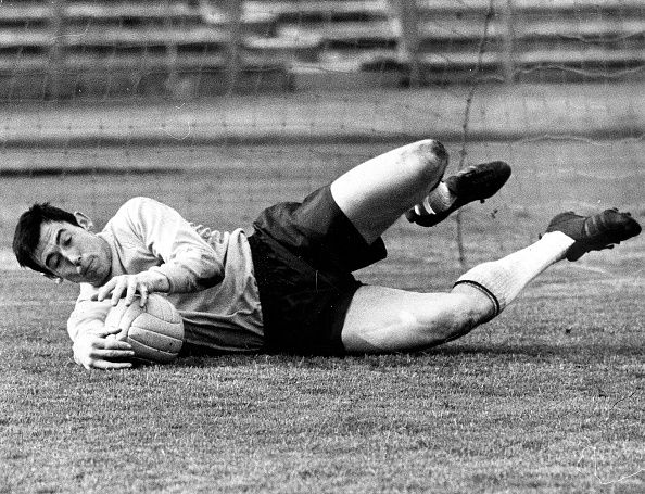 Gordon Banks campeón del Mundo con Inglaterra en 1966