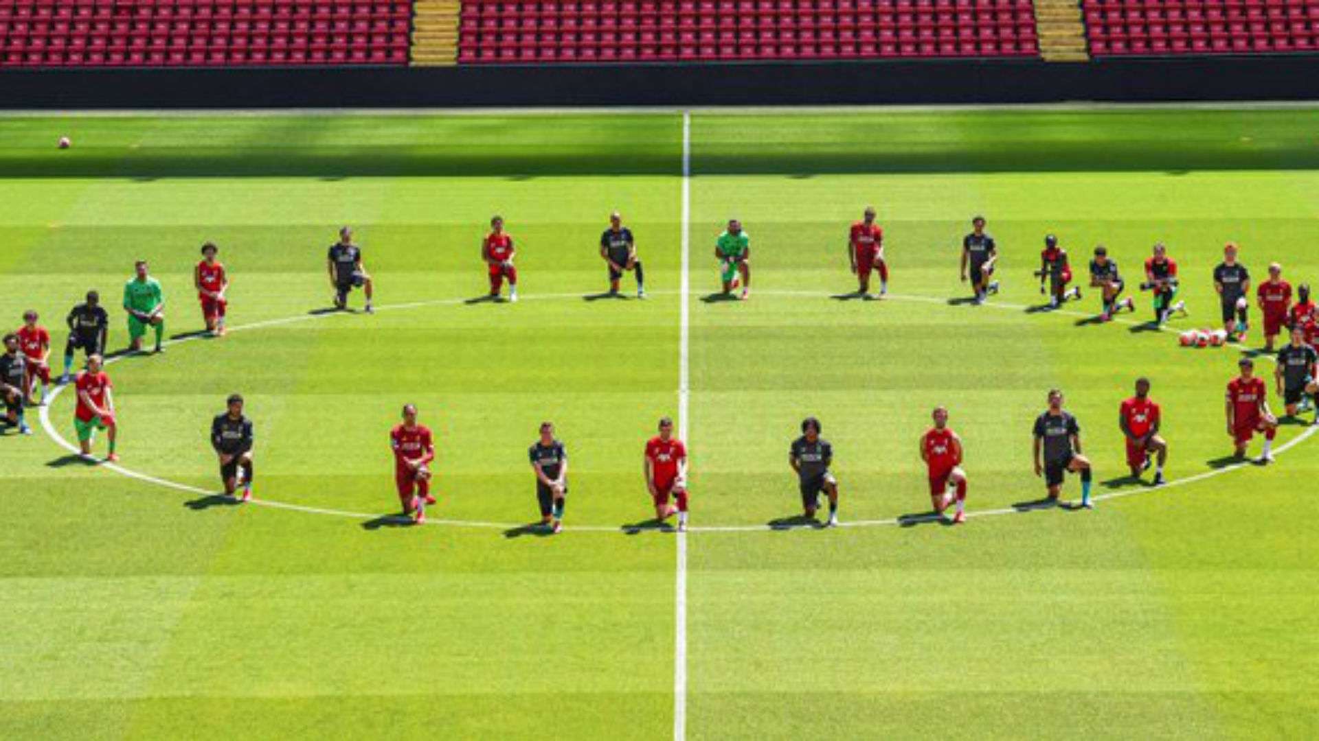 Liverpool Anfield George Floyd