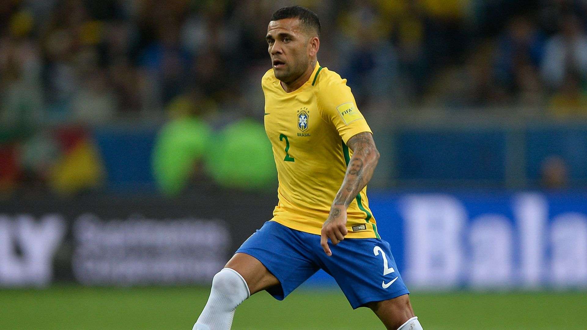 Dani Alves Brazil Ecuador Eliminatorias 2018 31082017