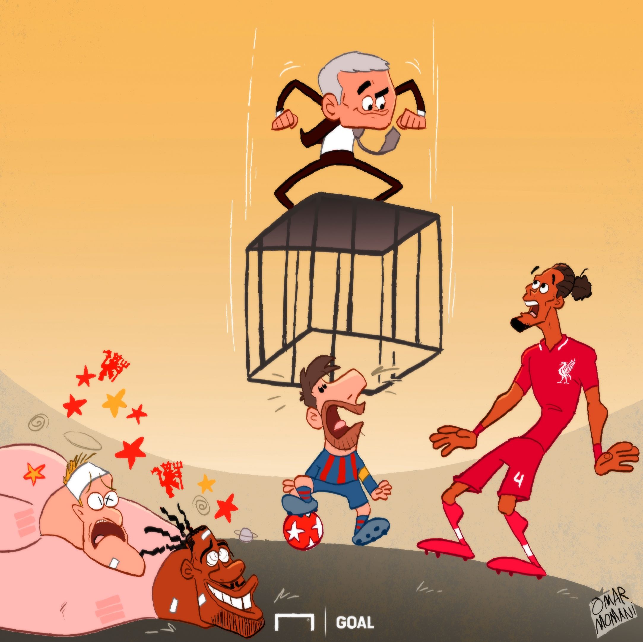 Mourinho Way Cartoon