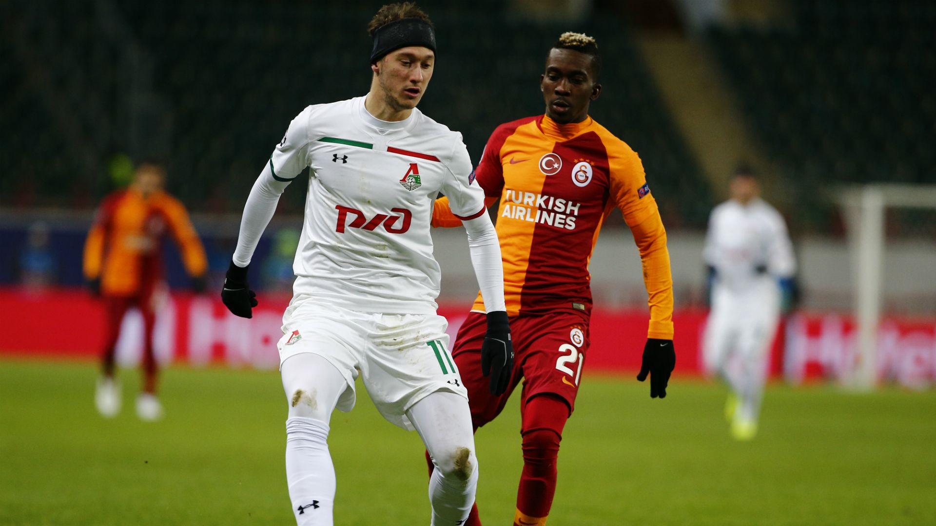 Anton Miranchuk Henry Onyekuru Lokomotiv Moscow Galatasaray 11282018