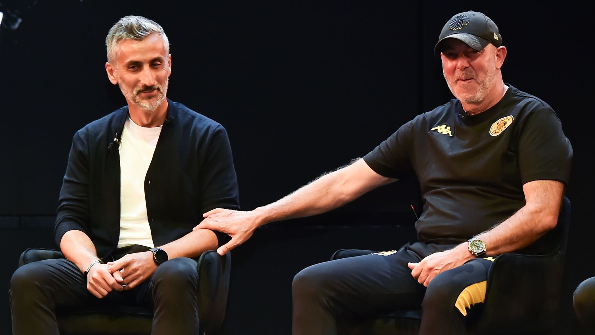 Jose Riveiro and Nasreddine Nabi, Orlando Pirates vs Kaizer Chiefs