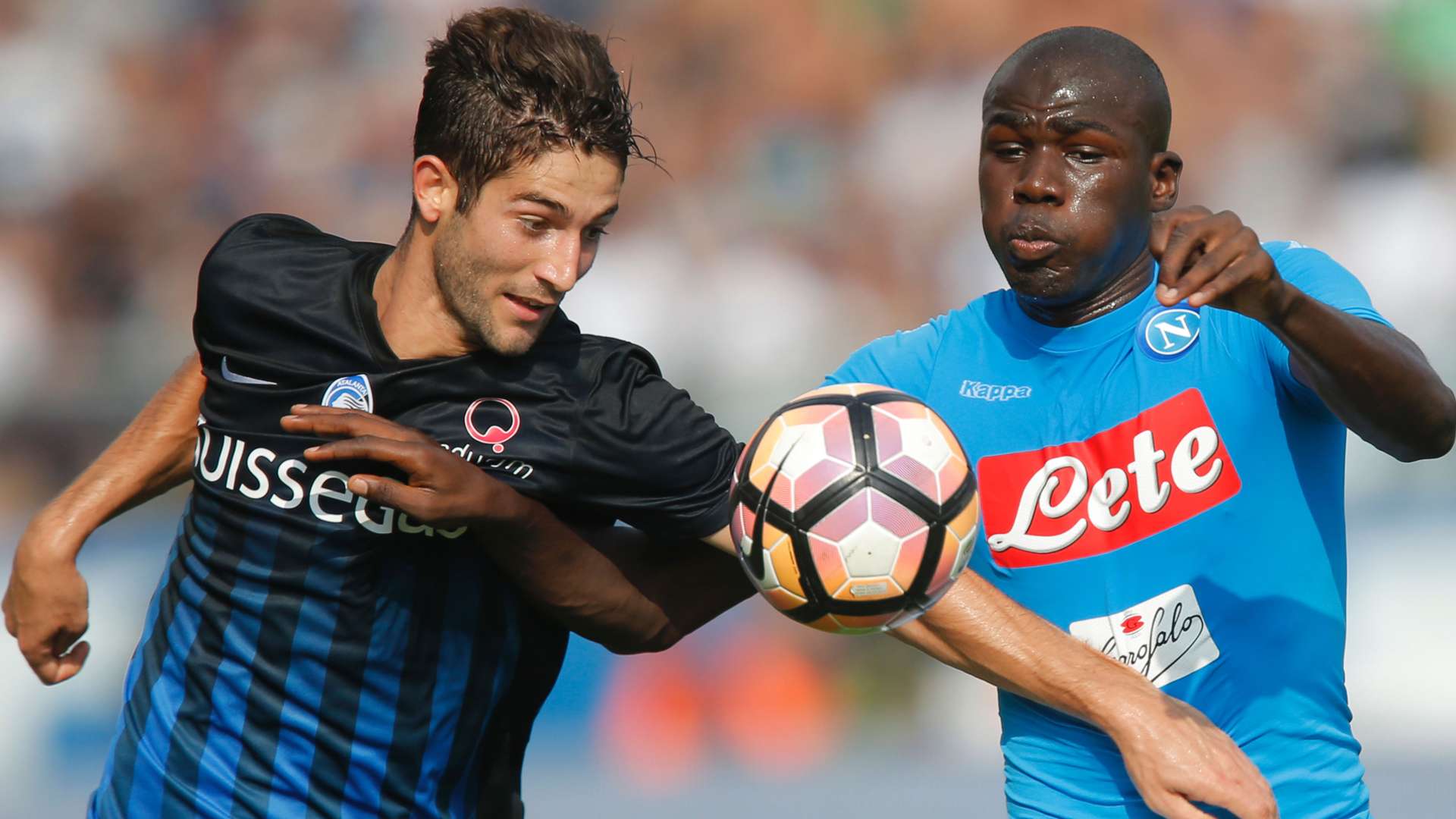 Kalidou Koulibaly Roberto Gagliardini Atalanta Bergamo Napoli Serie A 02102016
